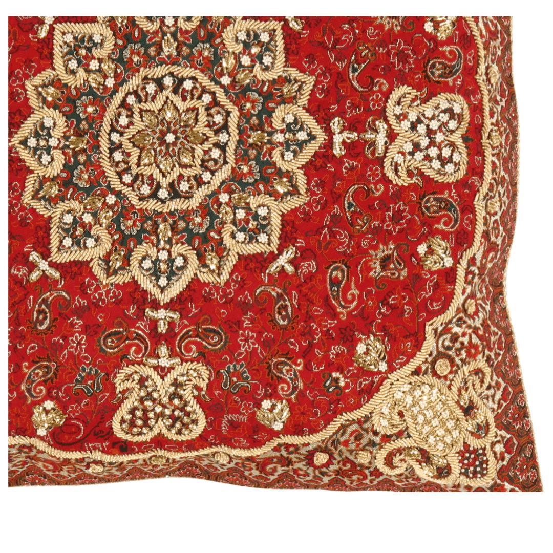 Canvello Silkroad Silk Termeh Pillow 20'' - Image 2
