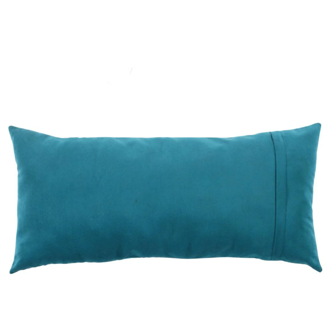 Canvello Silkroad Tile Velvet Pillow 15"X 30" - Image 2