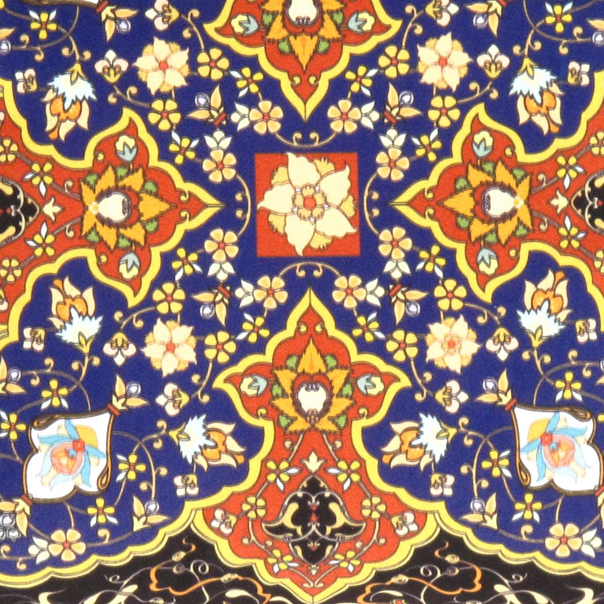Canvello Silkroad Tile Velvet Pillow 16' X 16' - Image 2