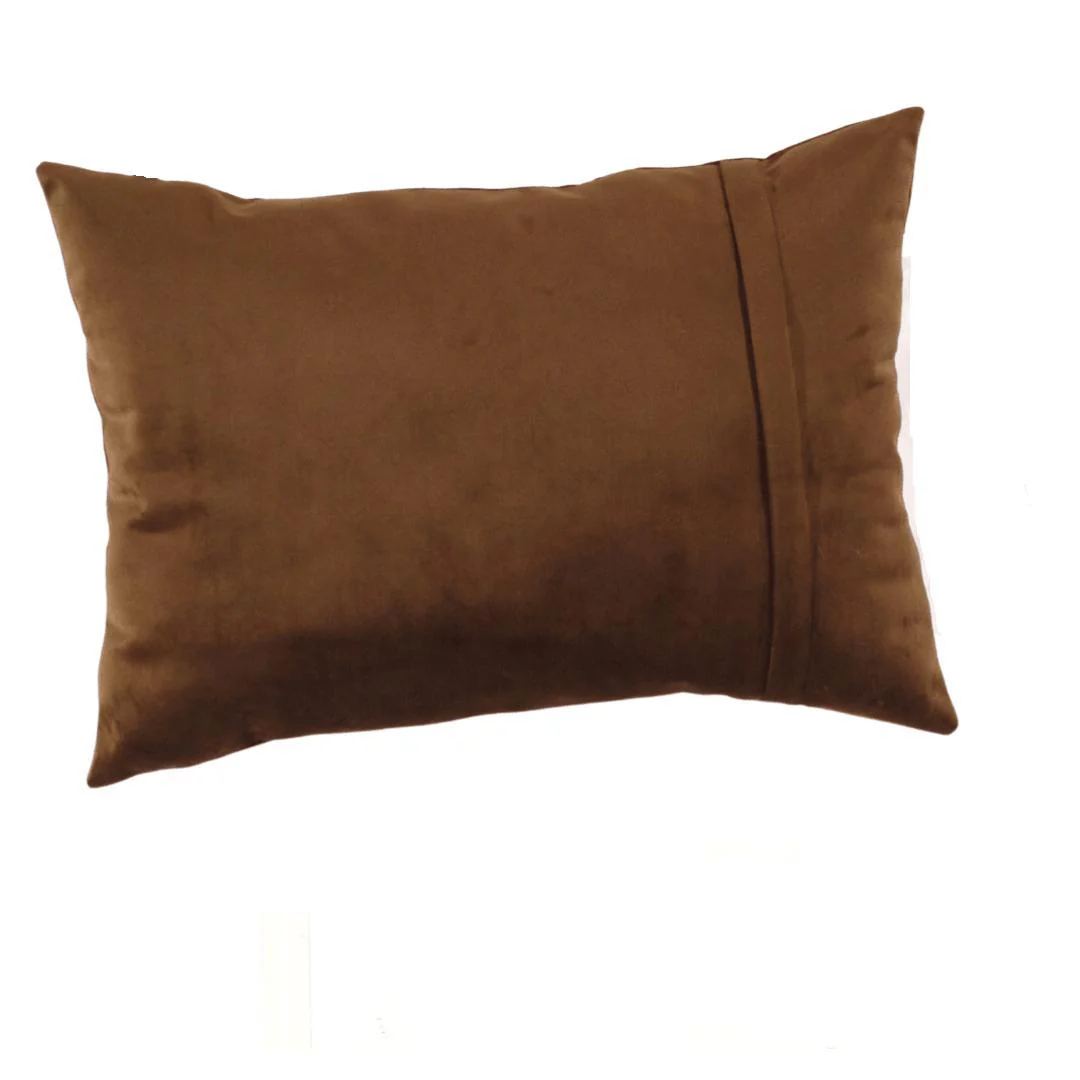 Canvello Traditional KAZAK Design Velvet Pillow - 20" X 26" - Image 2