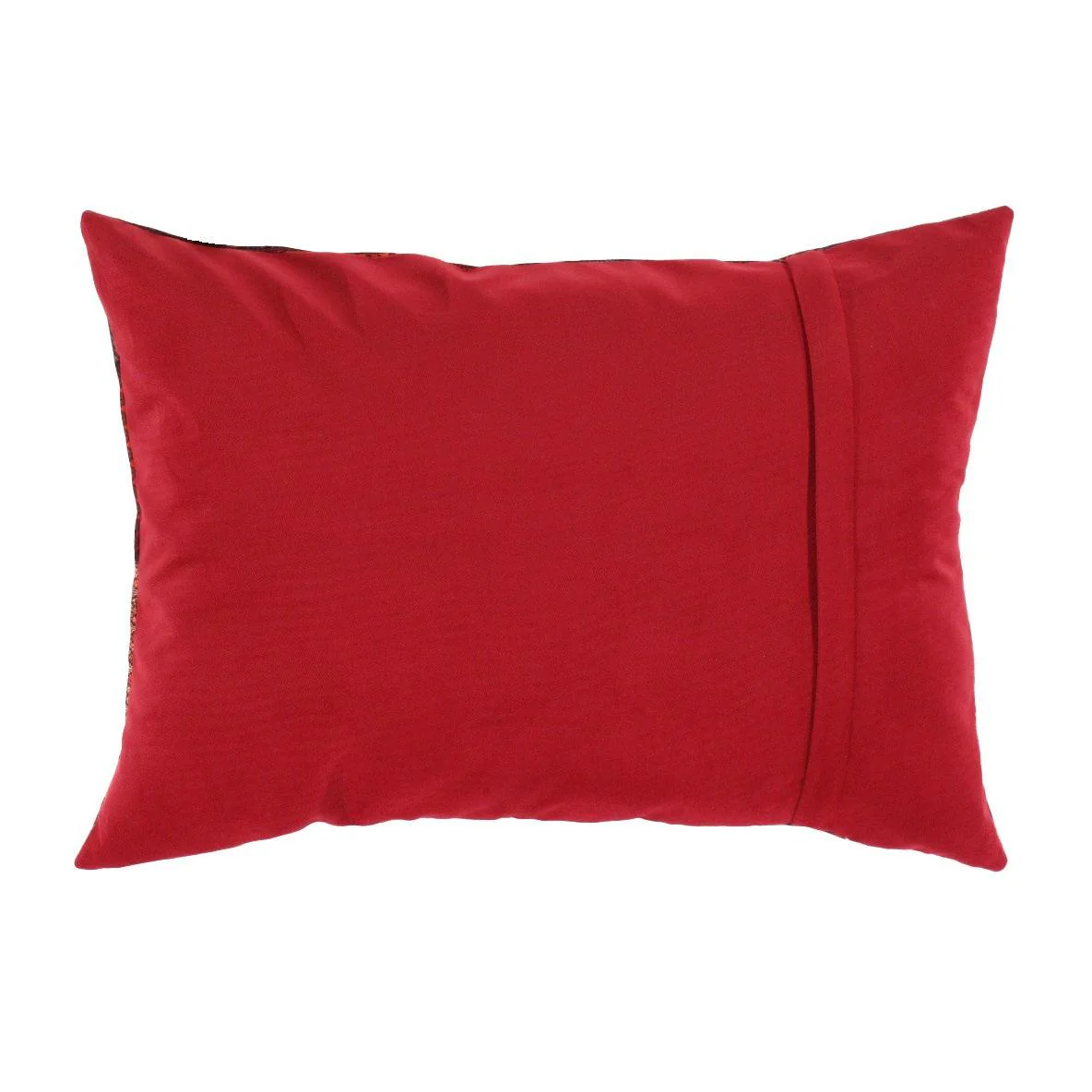 Canvello Traditional Silkroad Velvet Pillow - 18" X 26" - Image 3