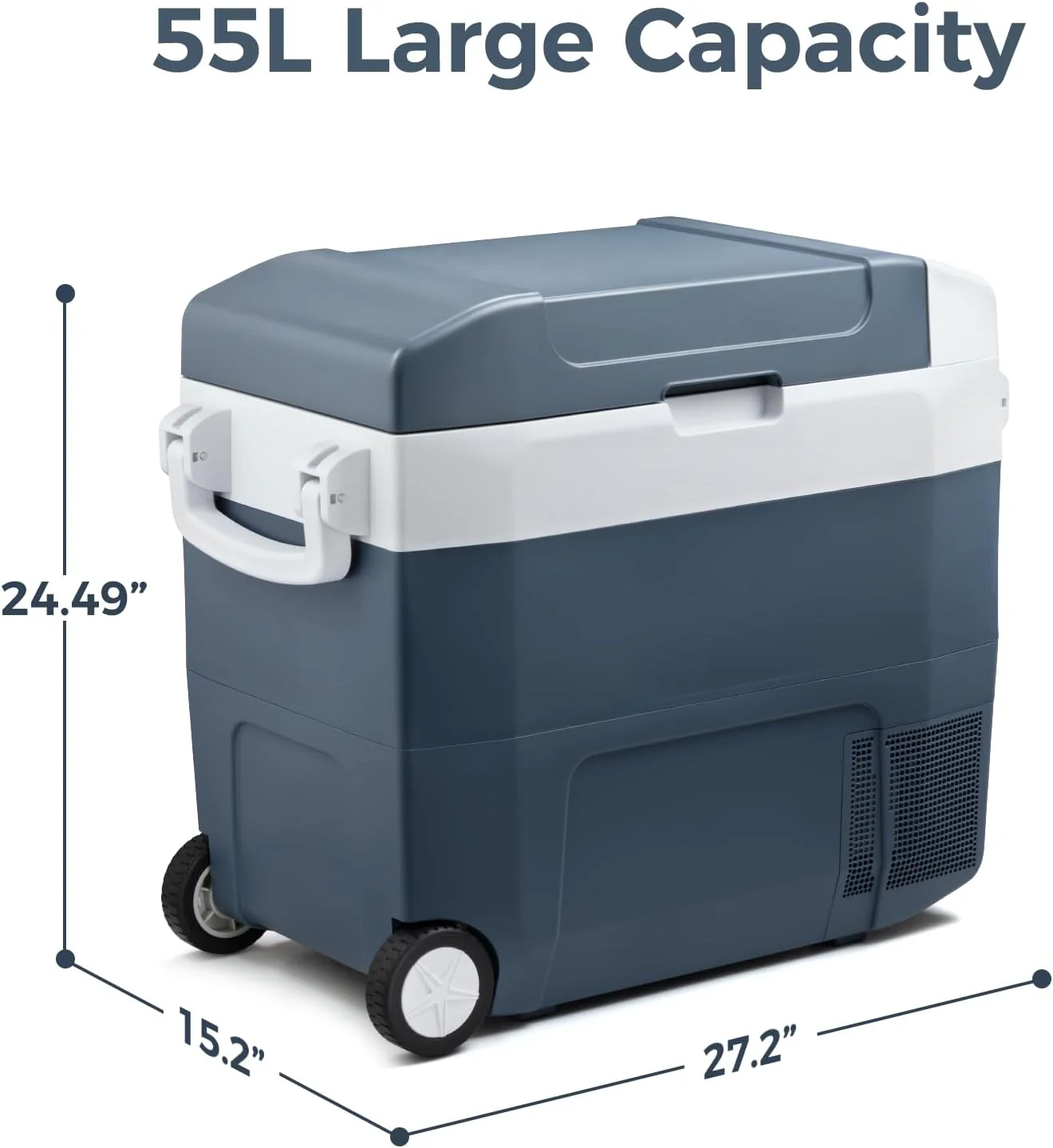 Car Refrigerator 12 Volt Mini Fridge 32 Quart 35L Portable Freezer Electric Cooler Intelligent Control Pan - Image 16