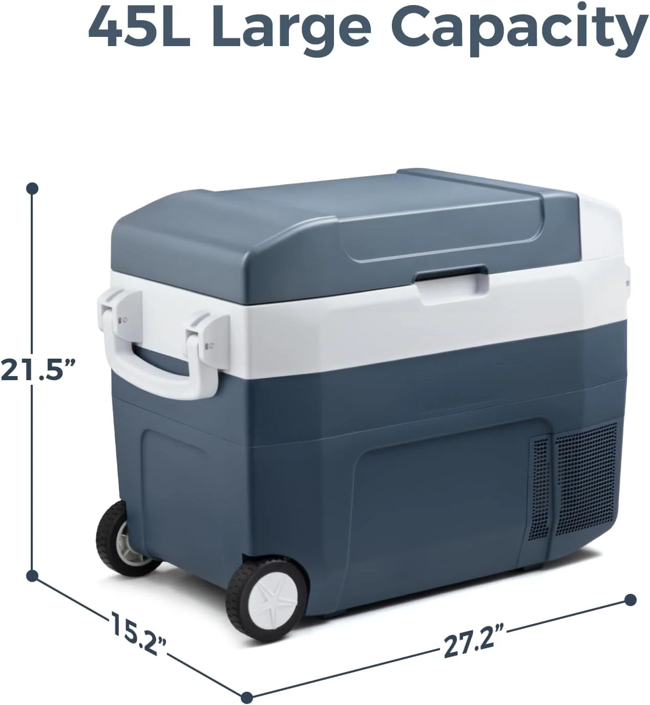 Car Refrigerator 12 Volt Mini Fridge 32 Quart 35L Portable Freezer Electric Cooler Intelligent Control Pan - Image 9