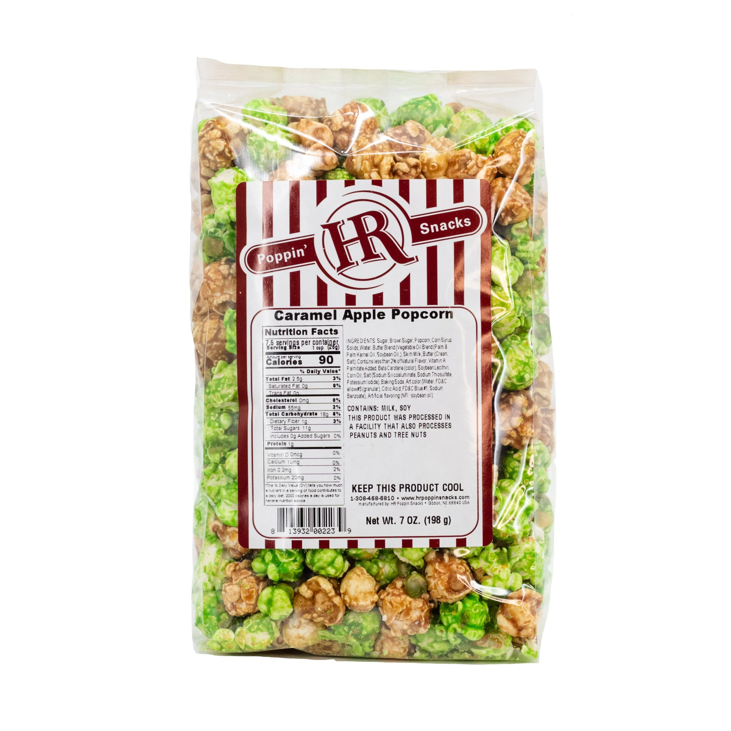 Caramel Apple Popcorn | Pack of 2 | 7 oz | HR Poppin' Snacks - Image 2