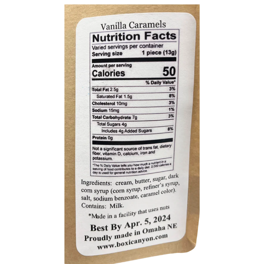 Caramel Bundle Pack | 24 Caramels | Vanilla & Grey Sea Salt | Boxicanyon Caramels - Image 8