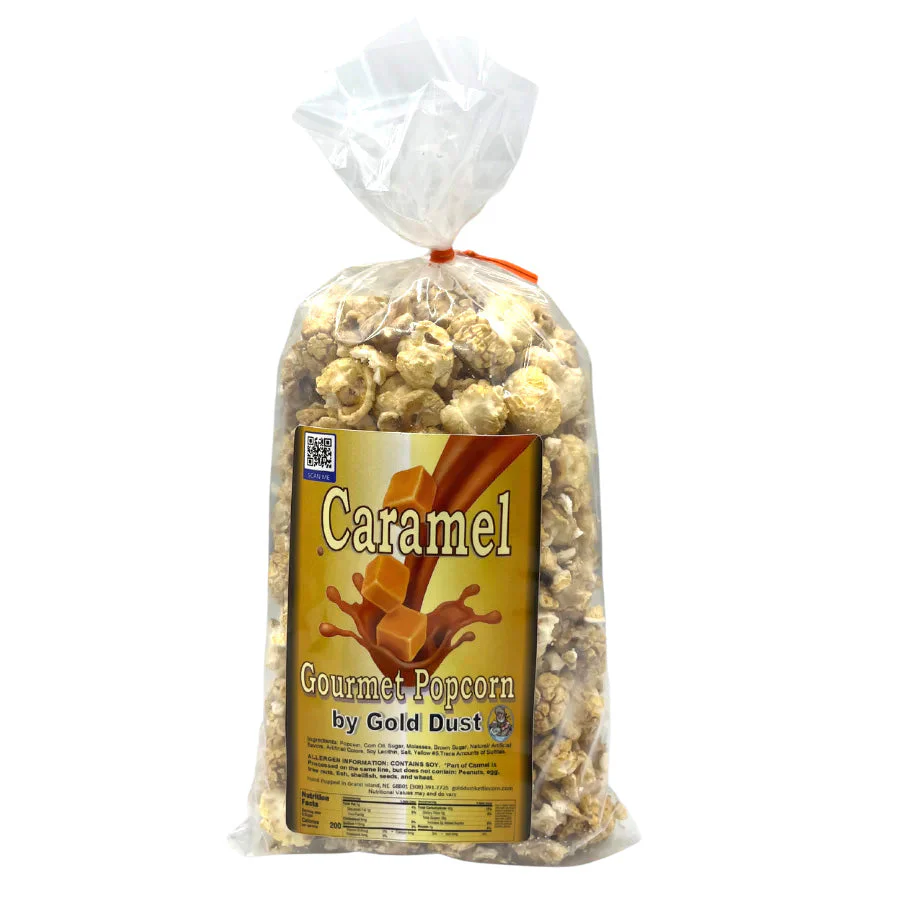 Caramel Popcorn | 3 oz | Pack of 2 | Non-GMO | Gold Dust Kettle Corn - Image 3