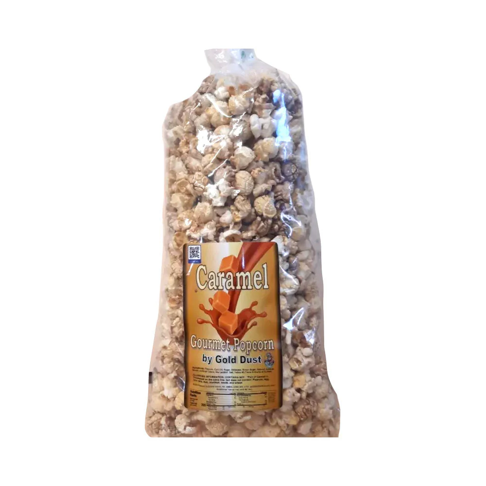 Caramel Popcorn | Pack of 2 | 9 oz | Non-GMO | Gold Dust Kettle Corn - Image 2
