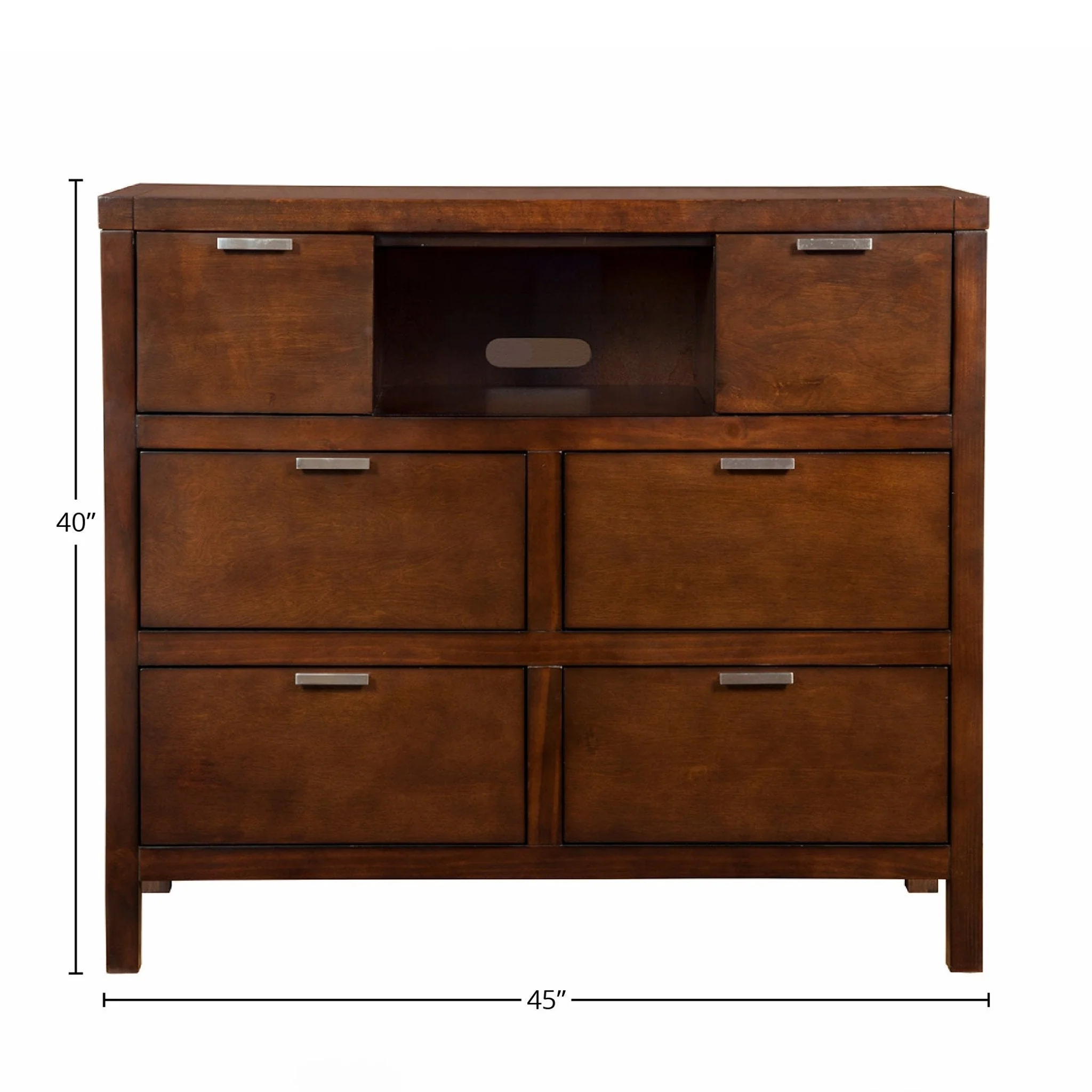 Carmel Media Chest, Cappuccino - Image 6