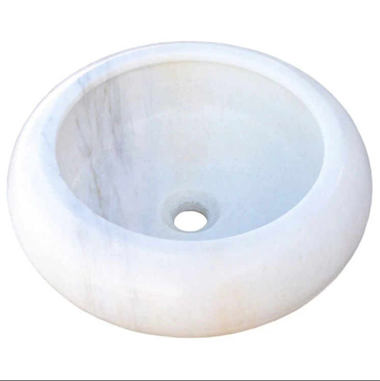 Carrara White Marble Sink - Image 4