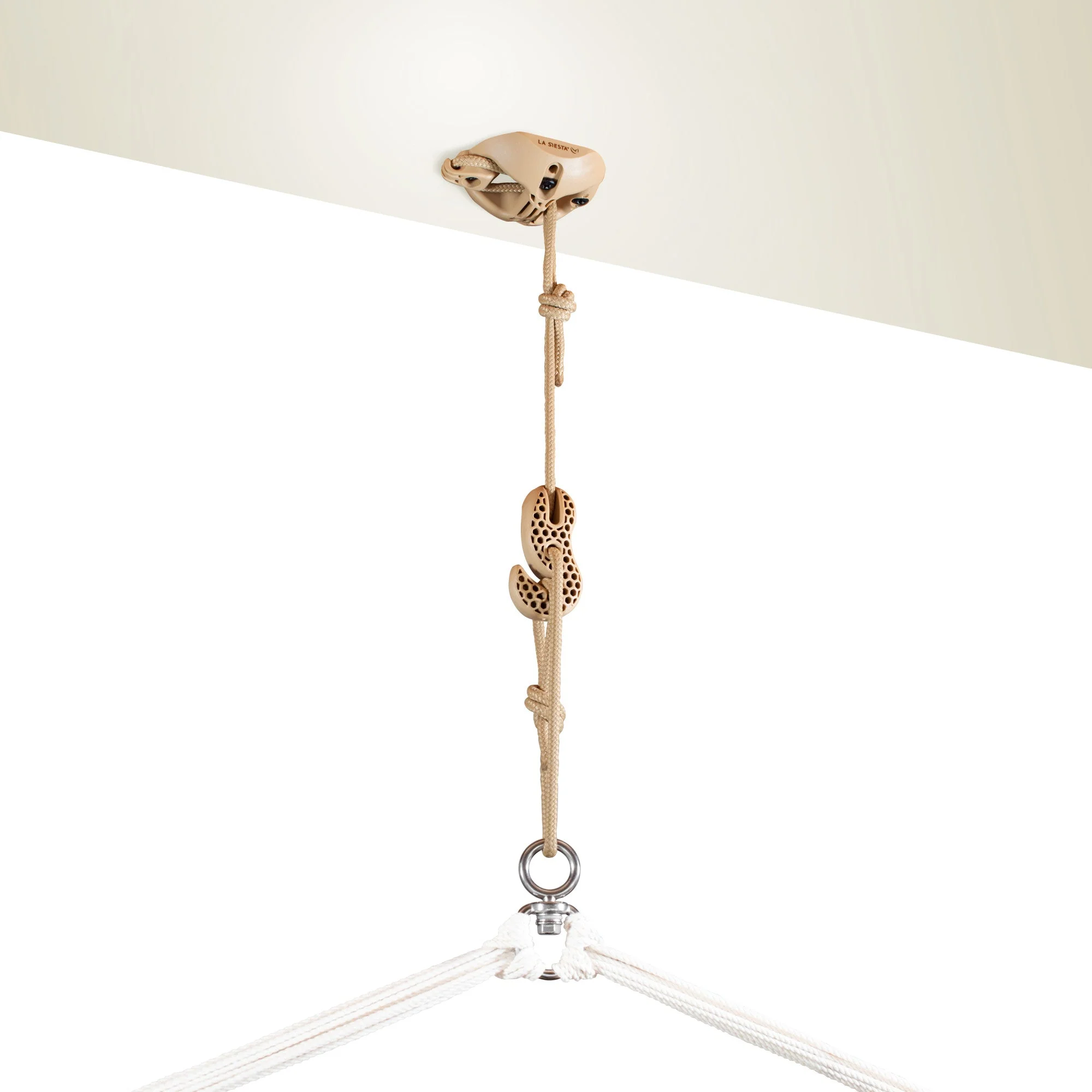 CasaMount 1rope Beige - Ceiling & Beam Suspension Set for Hammock Chairs - Image 2