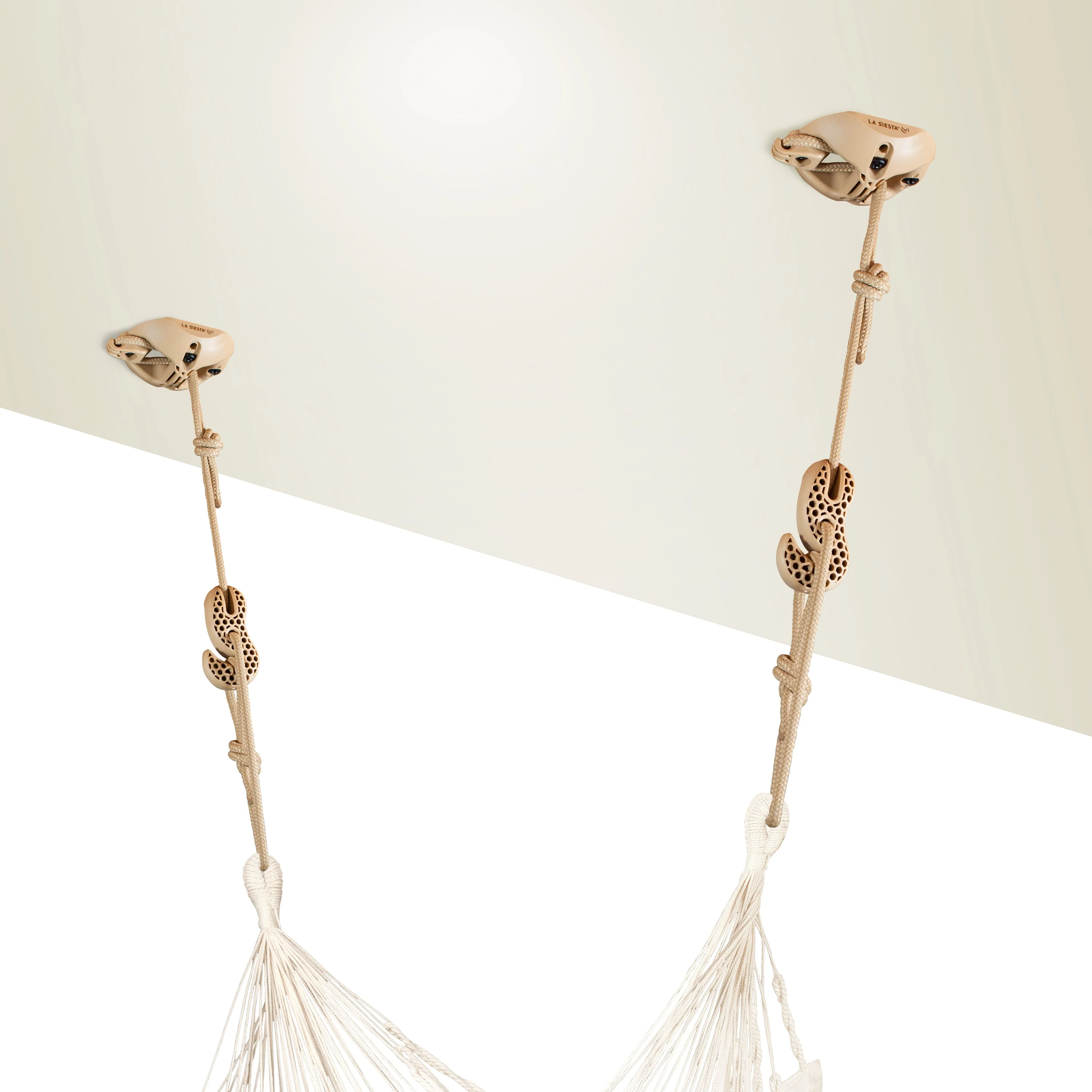 CasaMount 2rope Beige - Wall, Ceiling & Beam Suspension Set for Hammocks - Image 3