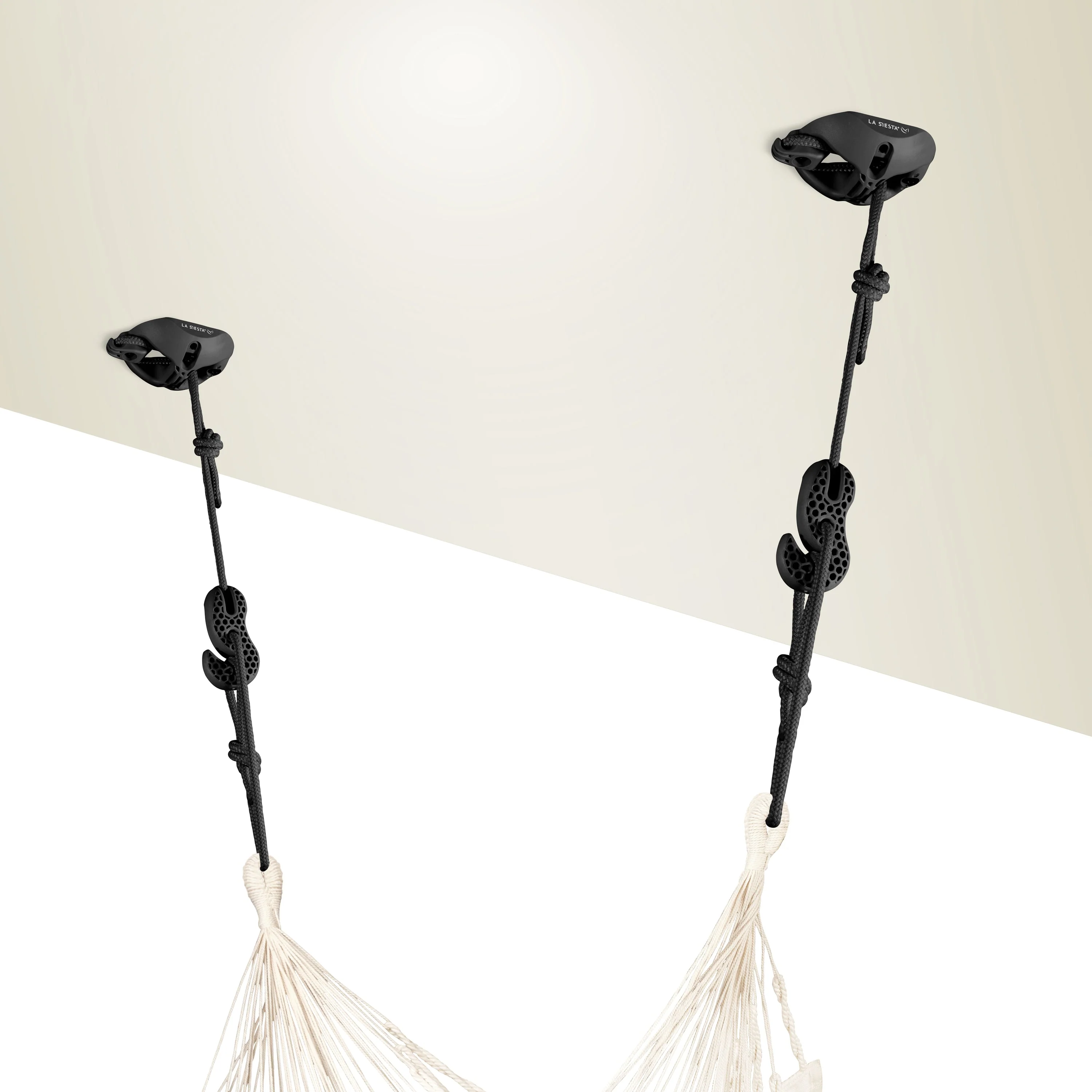 CasaMount 2rope Black - Wall, Ceiling & Beam Suspension Set for Hammocks - Image 3