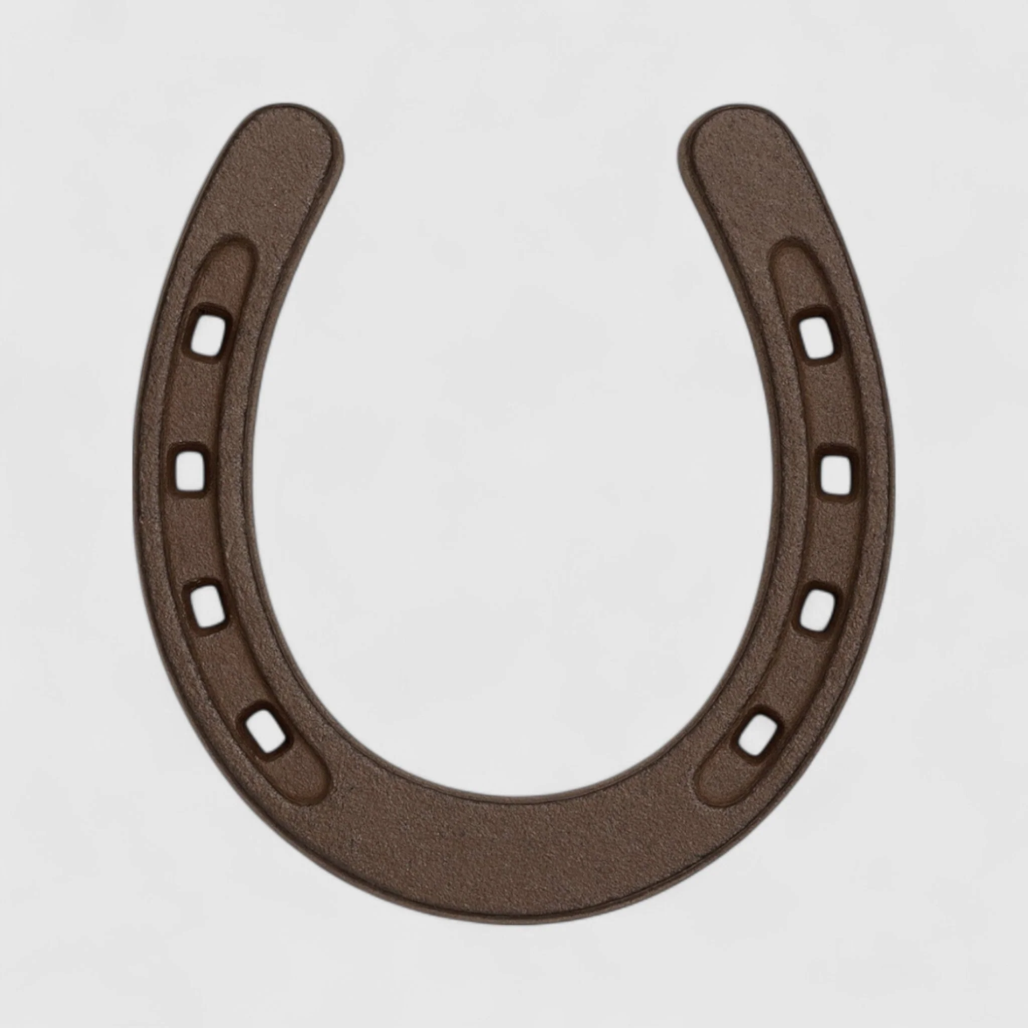 Horseshoe Good Luck Charm, Rustic Western Cast Iron Home Decor - Image 2
