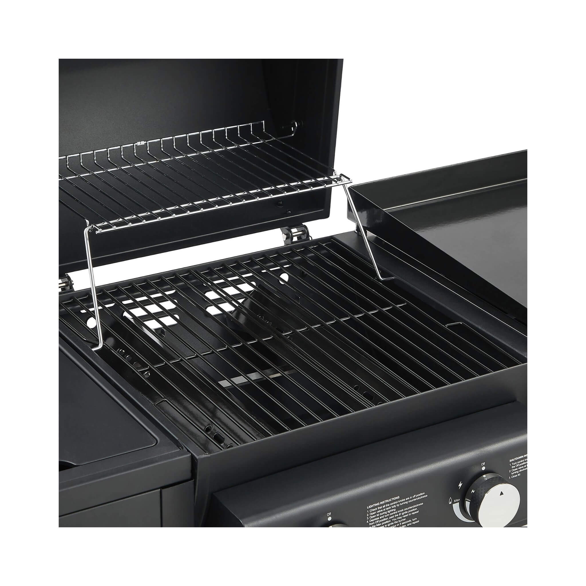 Castelle Flame Heavy-Duty All-In-One Outdoor 5-Burner 56K BTU Liquid Propane Grill (SAK57124) - Image 12