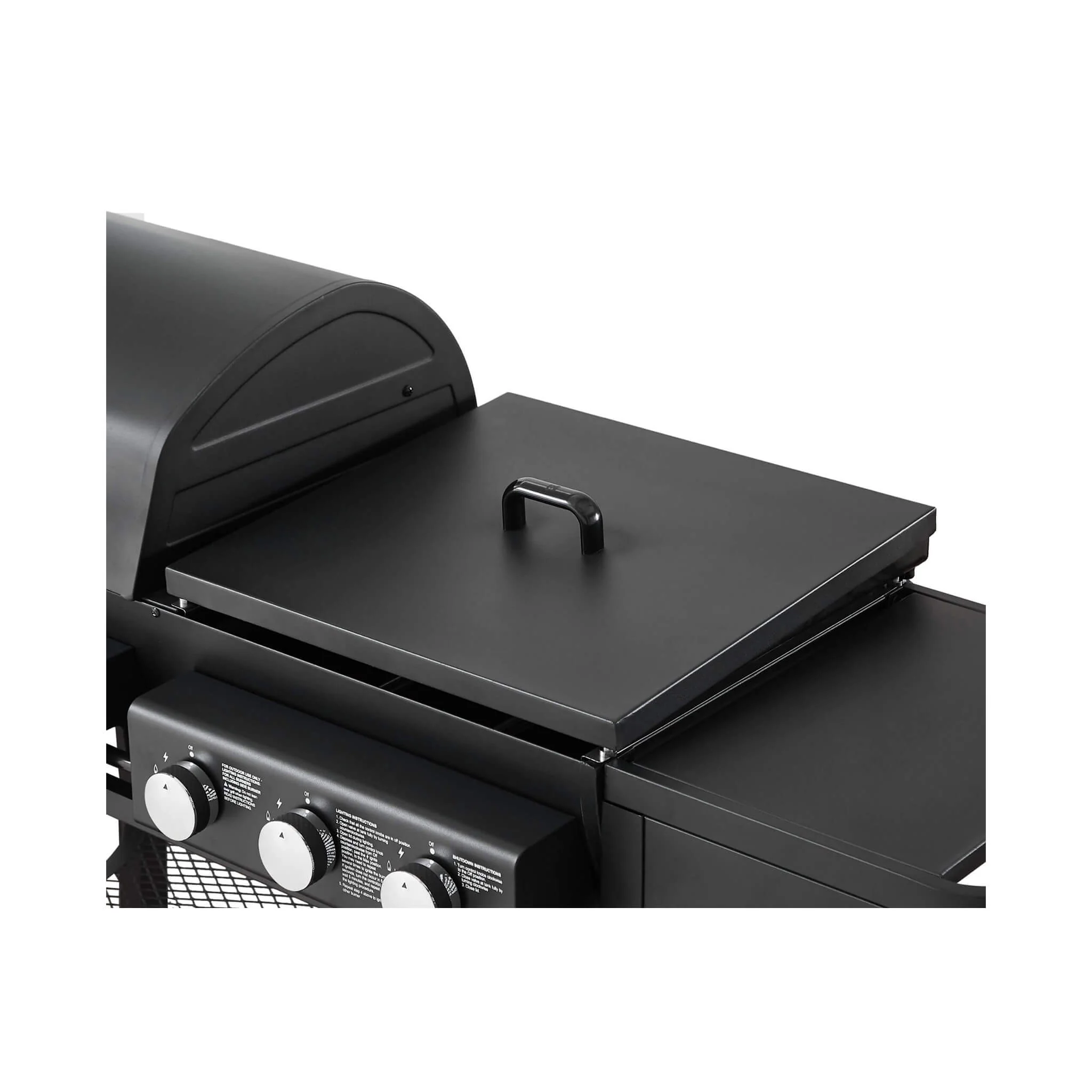Castelle Flame Heavy-Duty All-In-One Outdoor 5-Burner 56K BTU Liquid Propane Grill (SAK57124) - Image 9