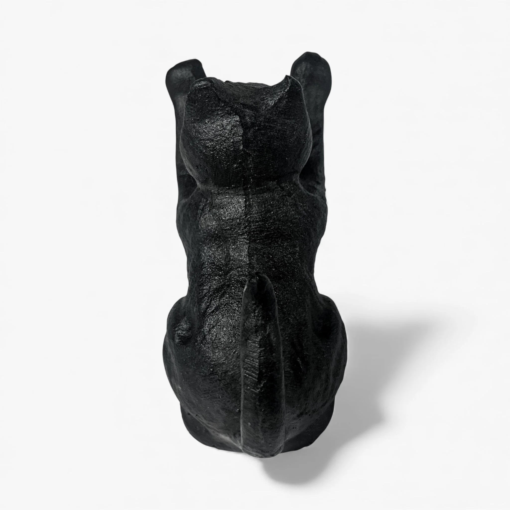 Cat Door Stop Cast Iron Black Decorative Bookend - Image 5