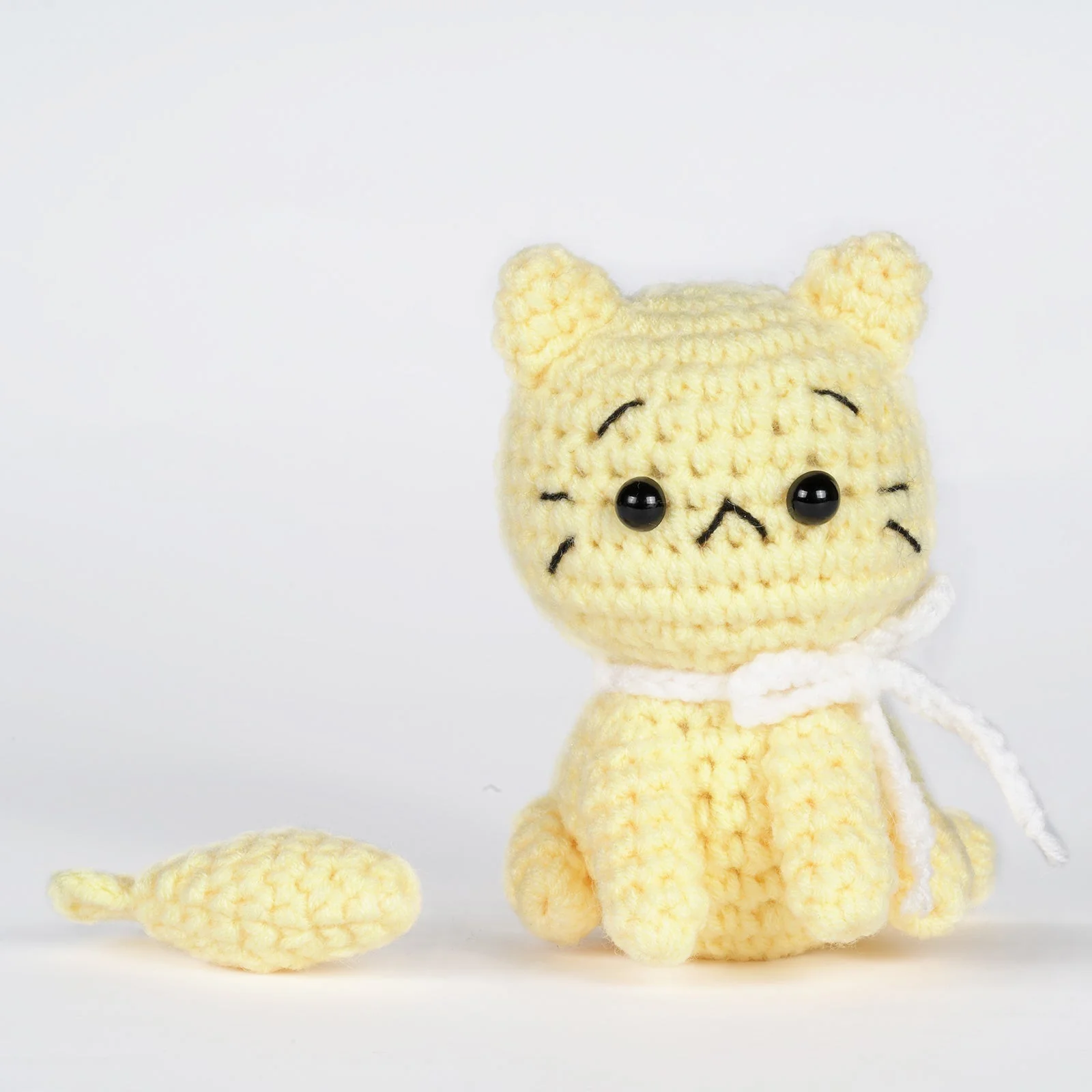 Cats Amigurumi DIY Crochet Kit Wizardi F07N8-M124 - Image 3