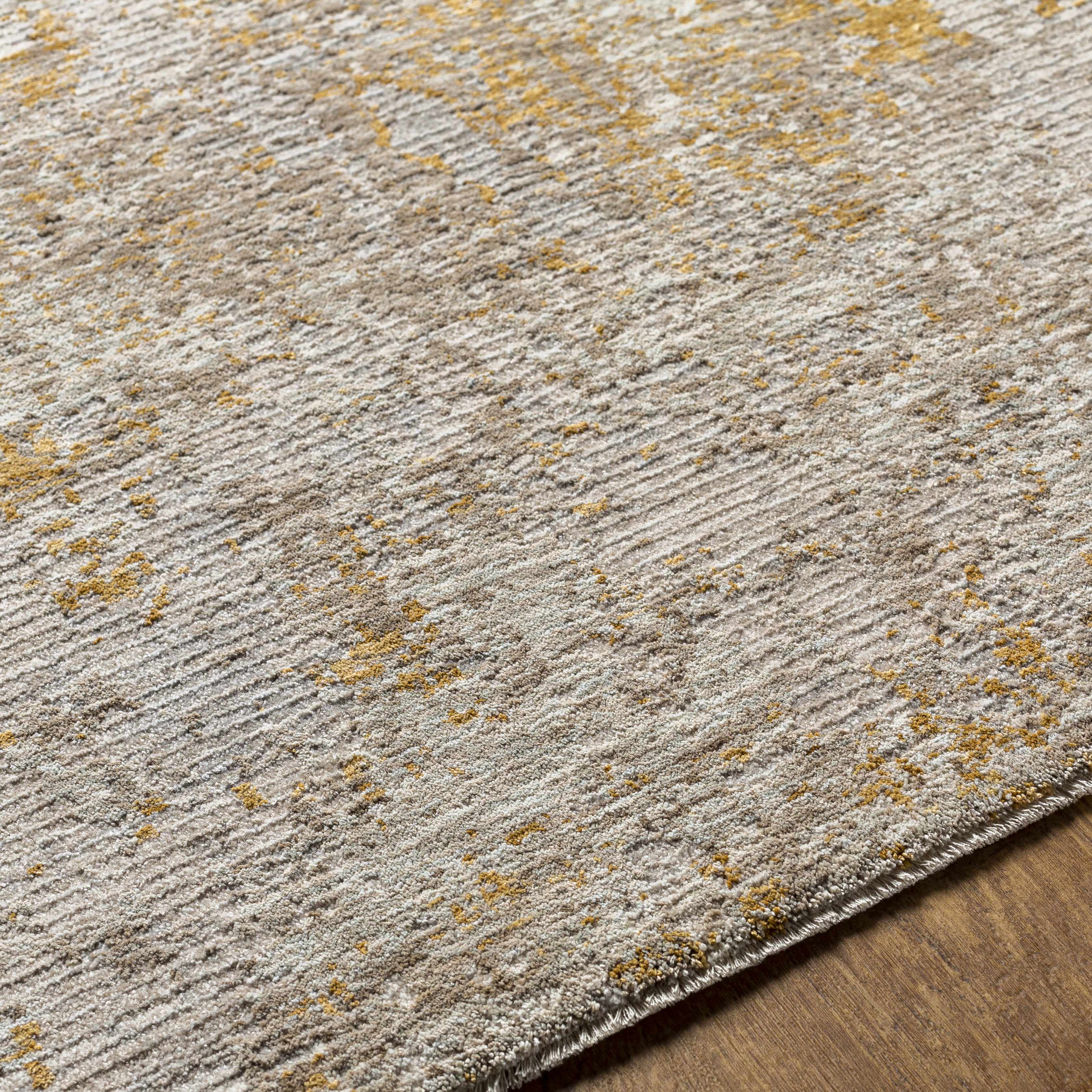 Cayhagan Mustard Luxe Rug - Image 3