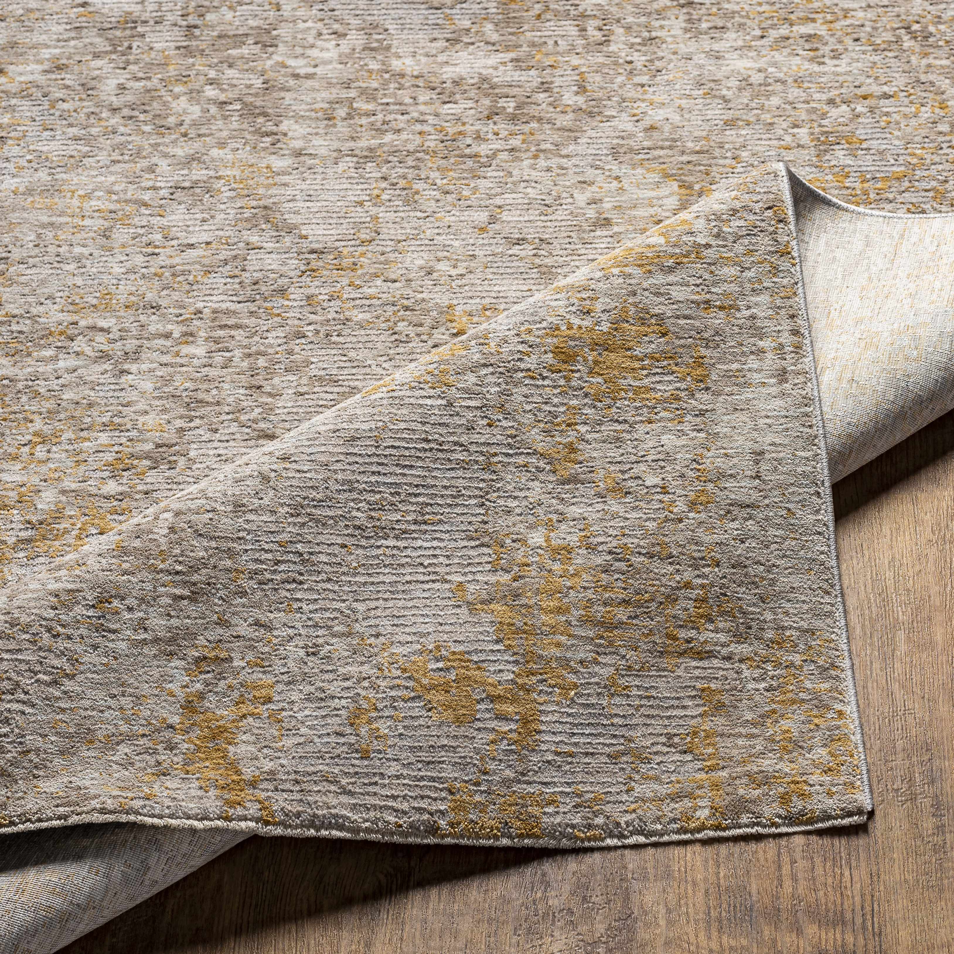 Cayhagan Mustard Luxe Rug - Image 5