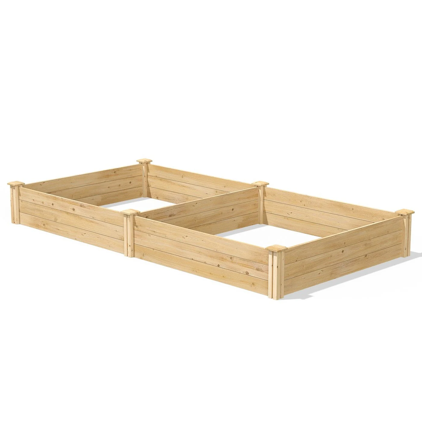 Cedar 4ft x 8ft x 10.5in Raised Garden Bed - Made in USA - Image 2