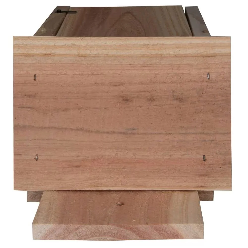 Cedar Birdhouse for Blue Birds with Easy Open Front Panel - Image 3