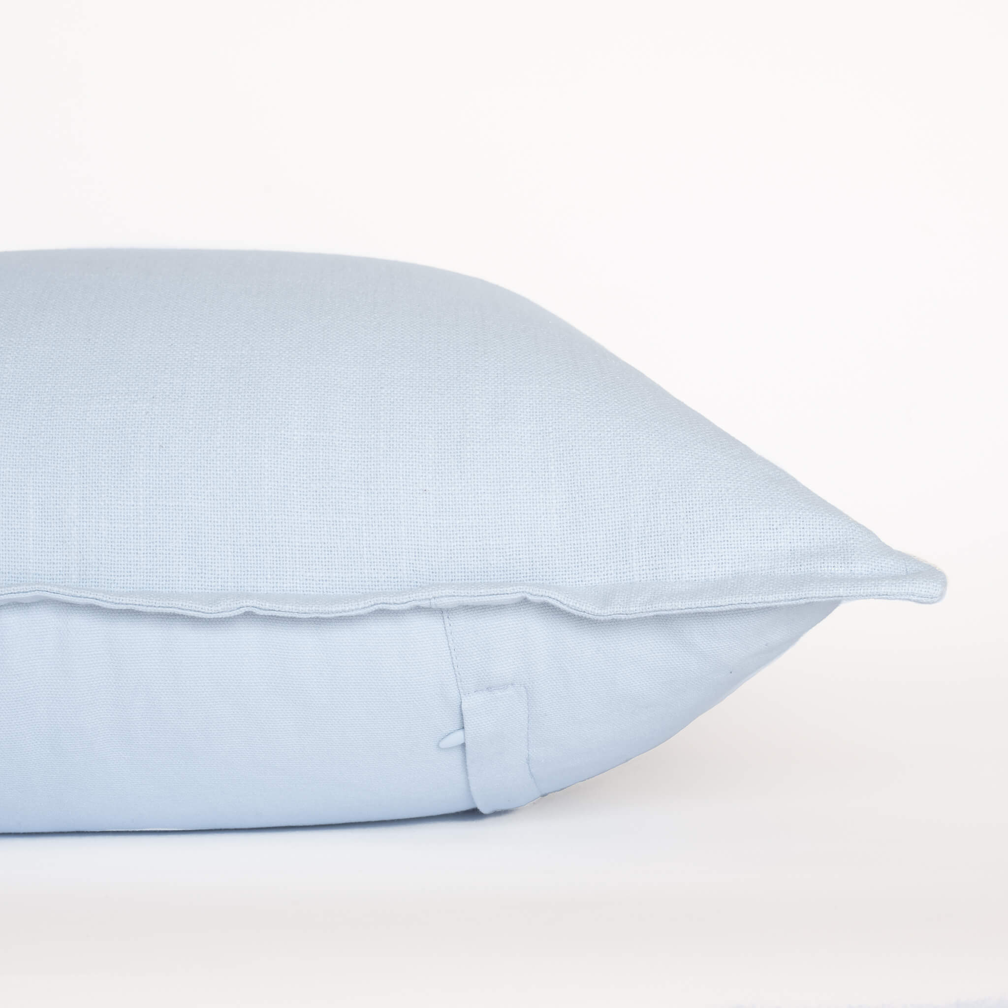 Celeste Solid Pillow Cover | Light Blue - Image 6