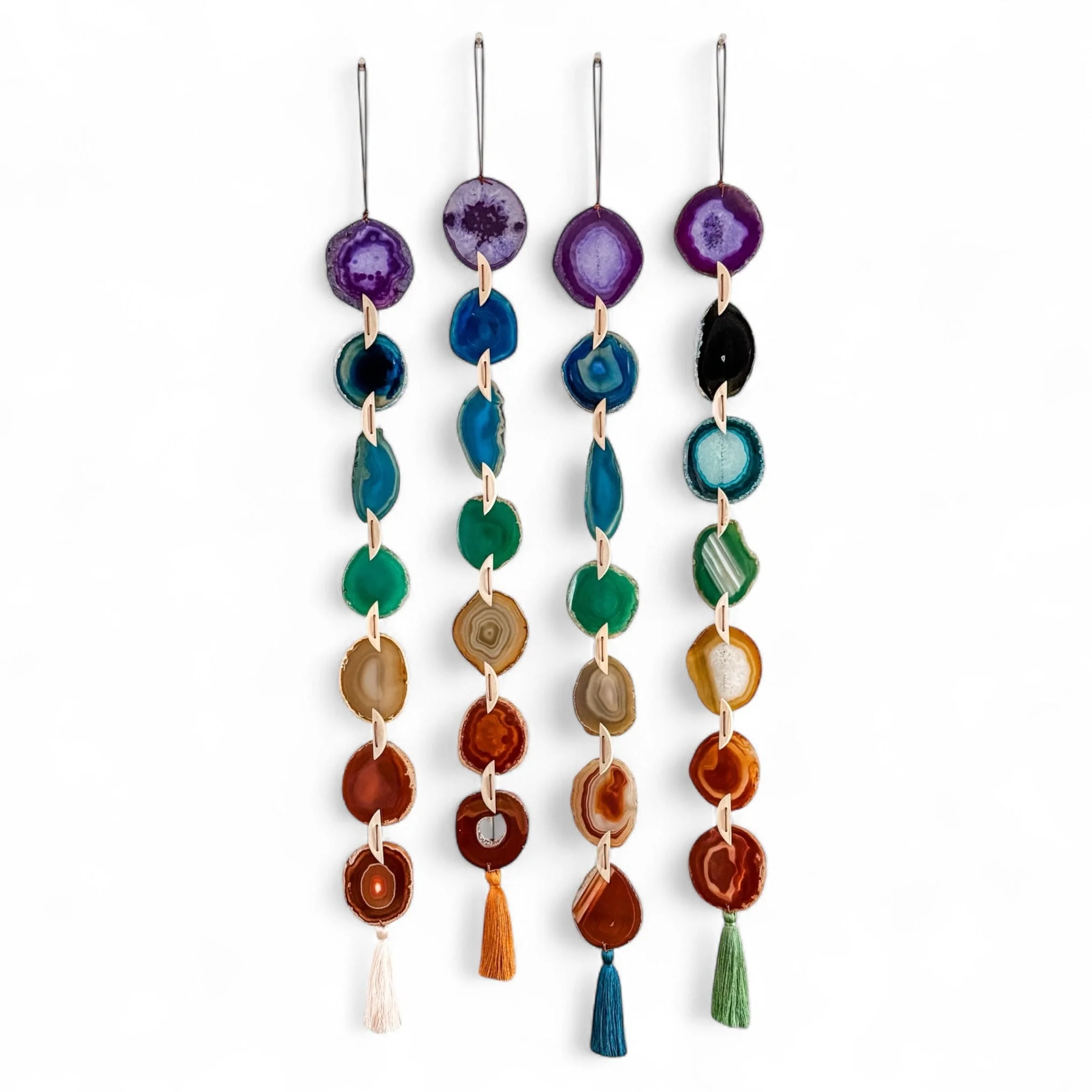 Chakra Agate Wall Hanging - Image 15