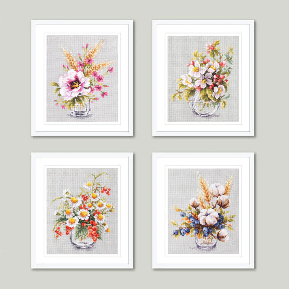 Chamomile and Red Currant 100-012 Counted Cross-Stitch Kit - Image 6
