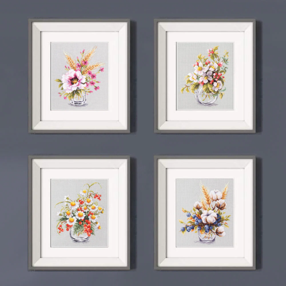 Chamomile and Red Currant 100-012 Counted Cross-Stitch Kit - Image 7
