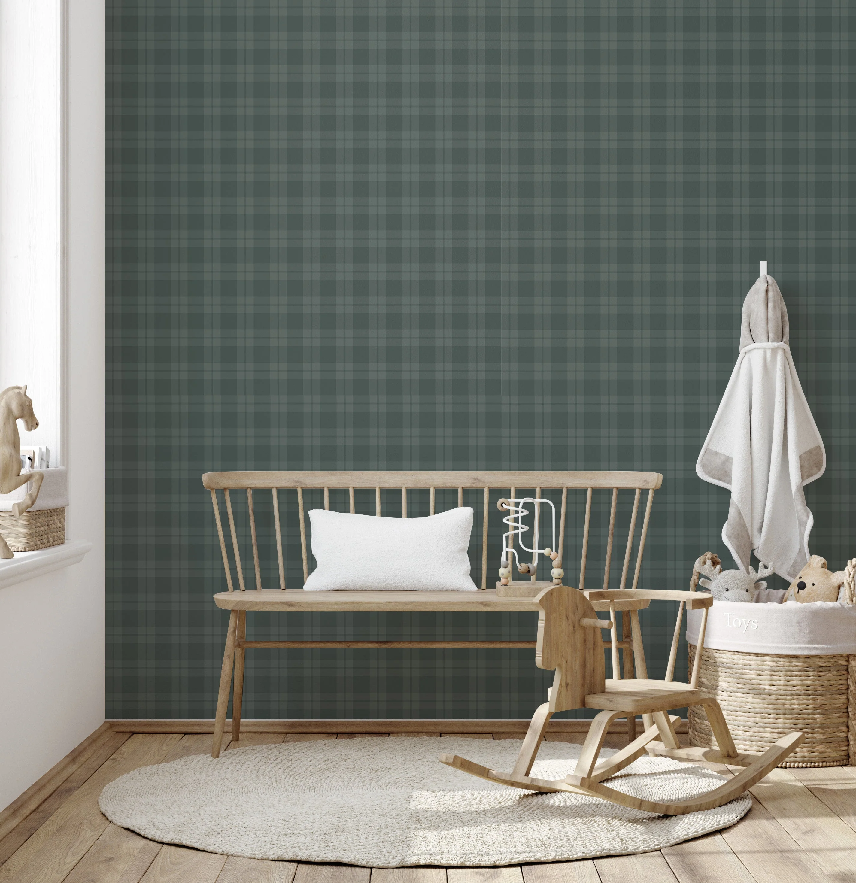 Channing Wallpaper by WabiSabi Pattern Studio - Image 6