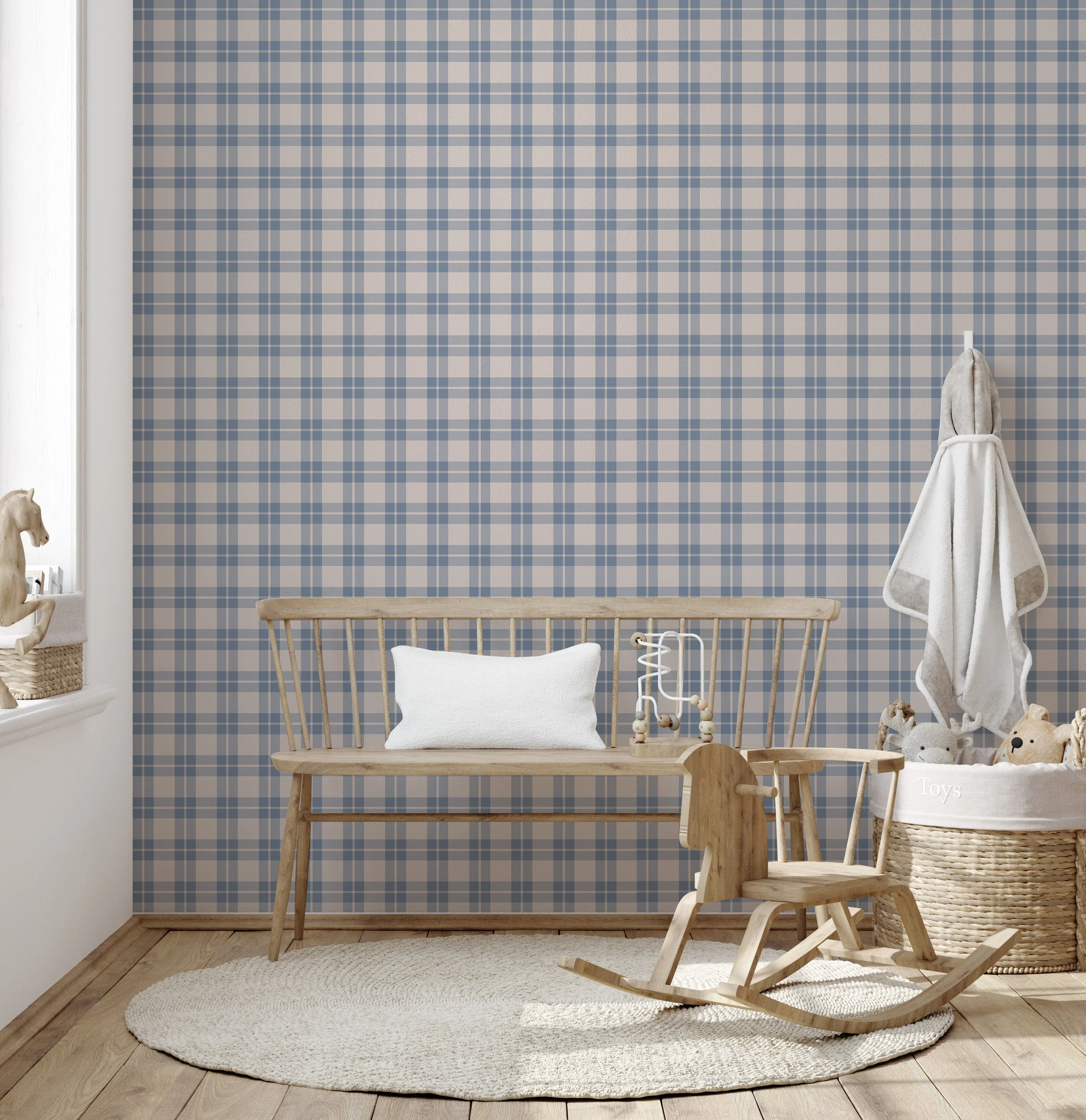 Channing Wallpaper by WabiSabi Pattern Studio - Image 8