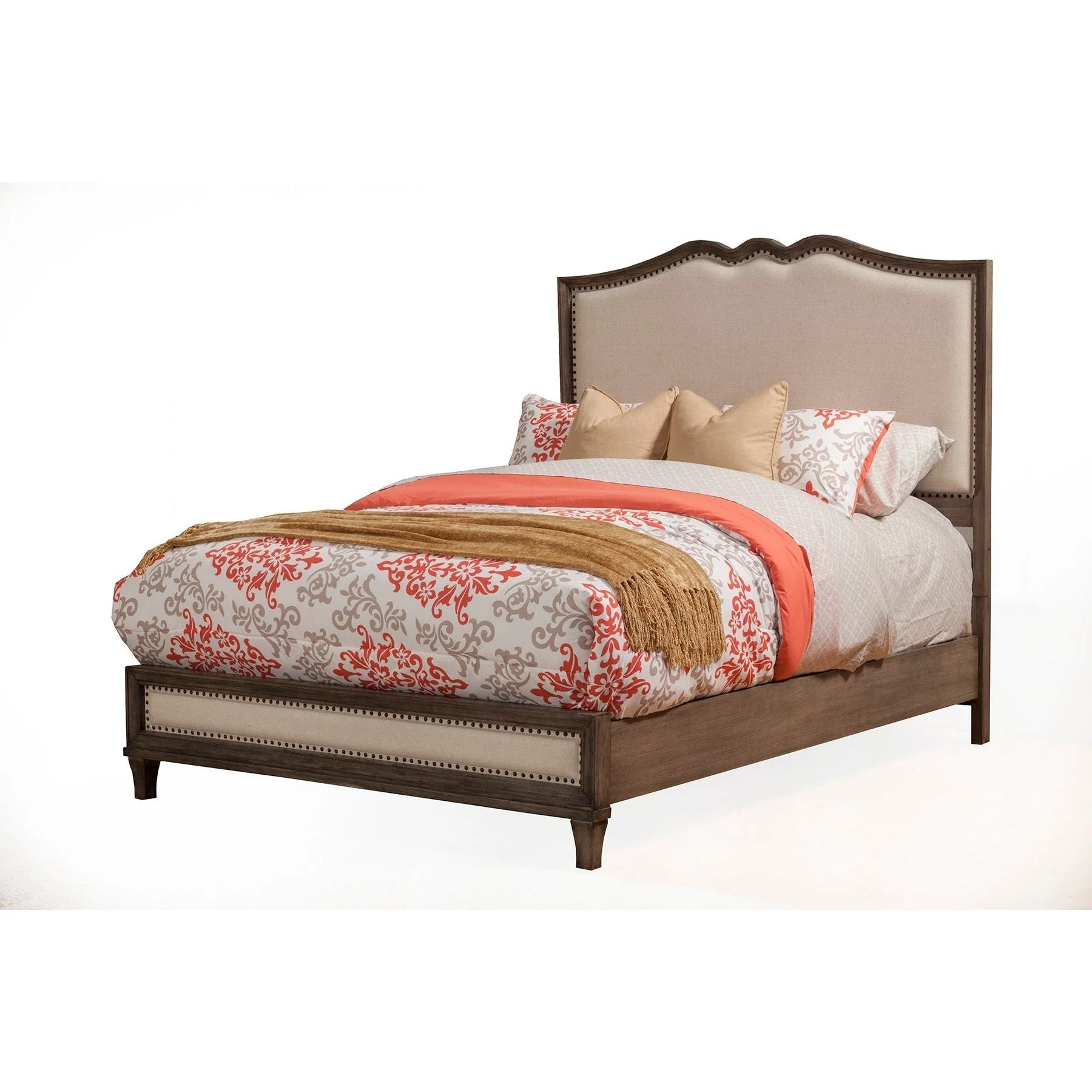 Charleston Bed, Antique Grey - Image 2