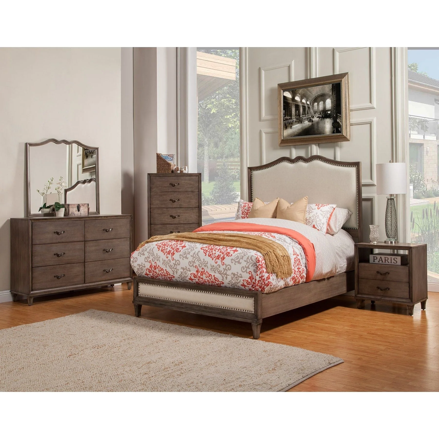 Charleston Chest, Antique Grey - Image 3