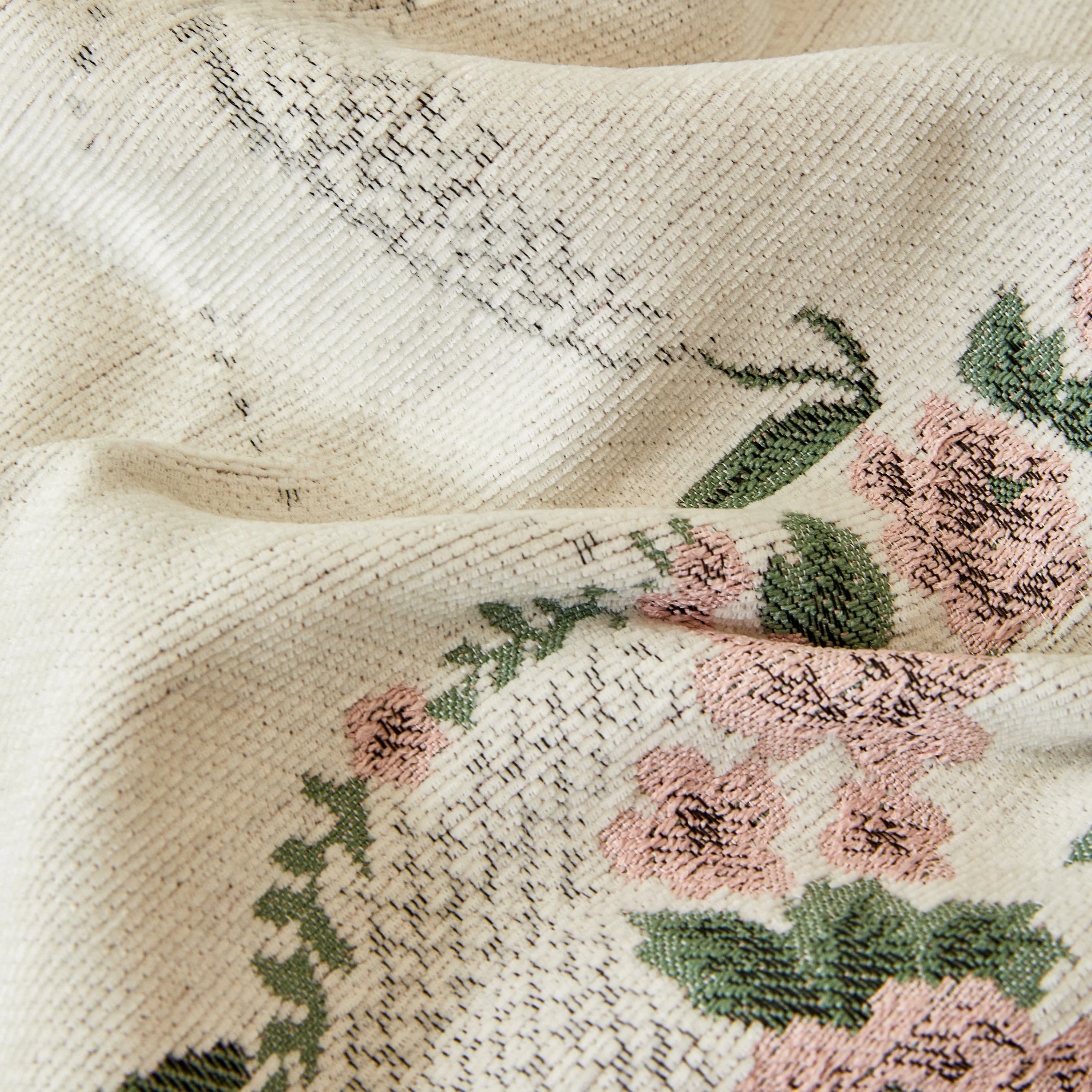 Charming French Country Floral Basket Sofa Throw Cover Rustic Farmhouse-Style Couch Cover Blankets - Image 59
