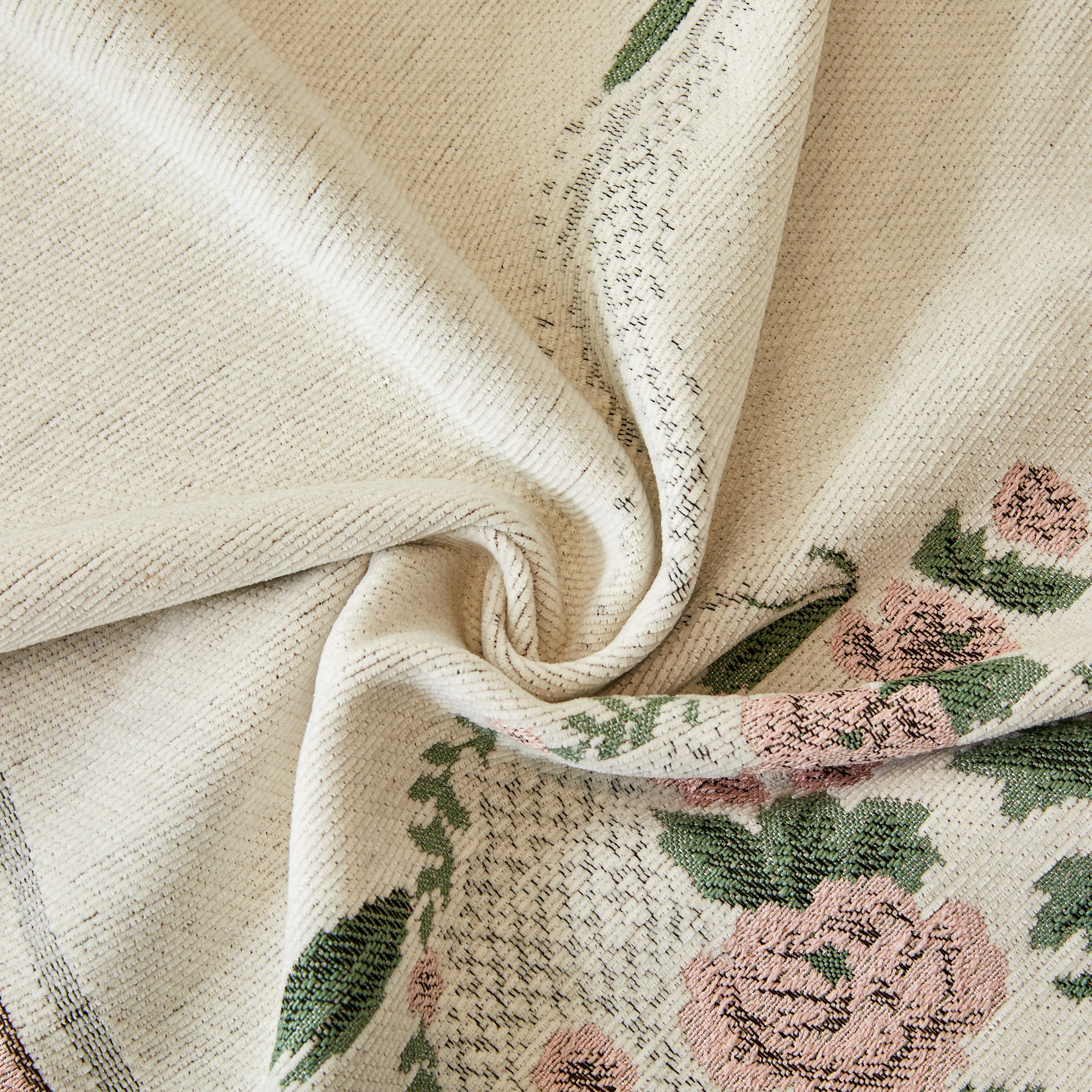 Charming French Country Floral Basket Sofa Throw Cover Rustic Farmhouse-Style Couch Cover Blankets - Image 60