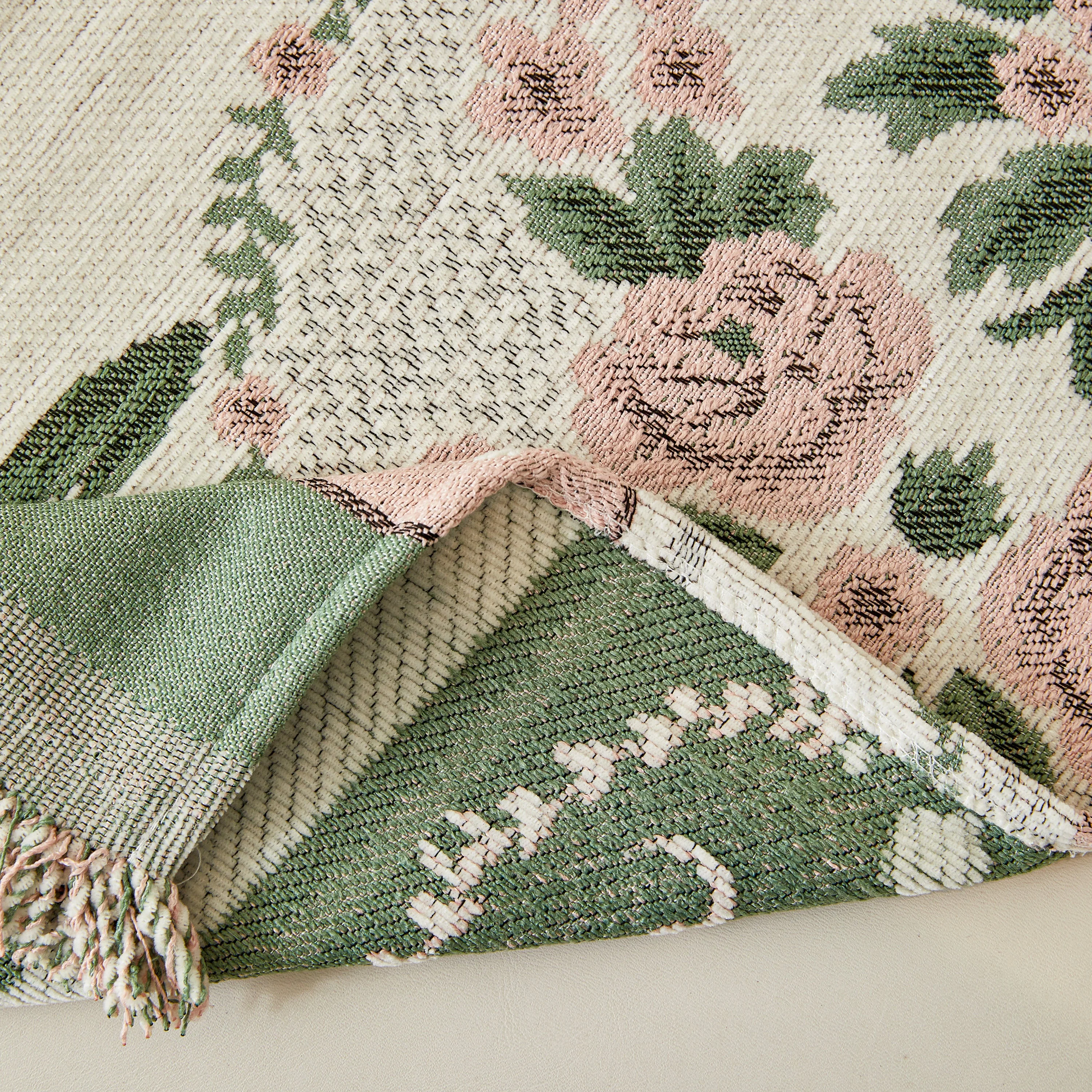 Charming French Country Floral Basket Sofa Throw Cover Rustic Farmhouse-Style Couch Cover Blankets - Image 64