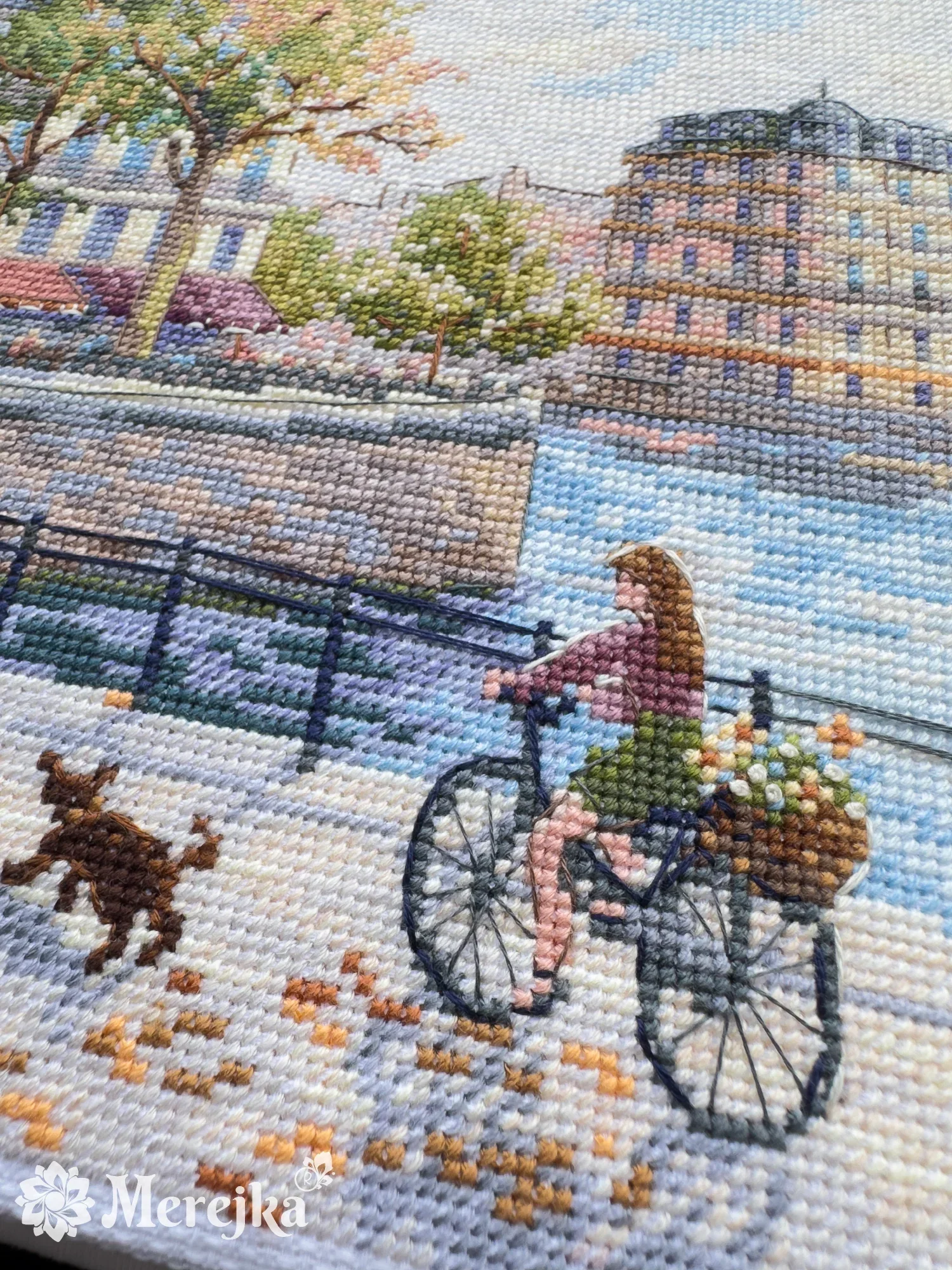 Chasing Morning Light K-269 Counted Cross-Stitch Kit - Image 3