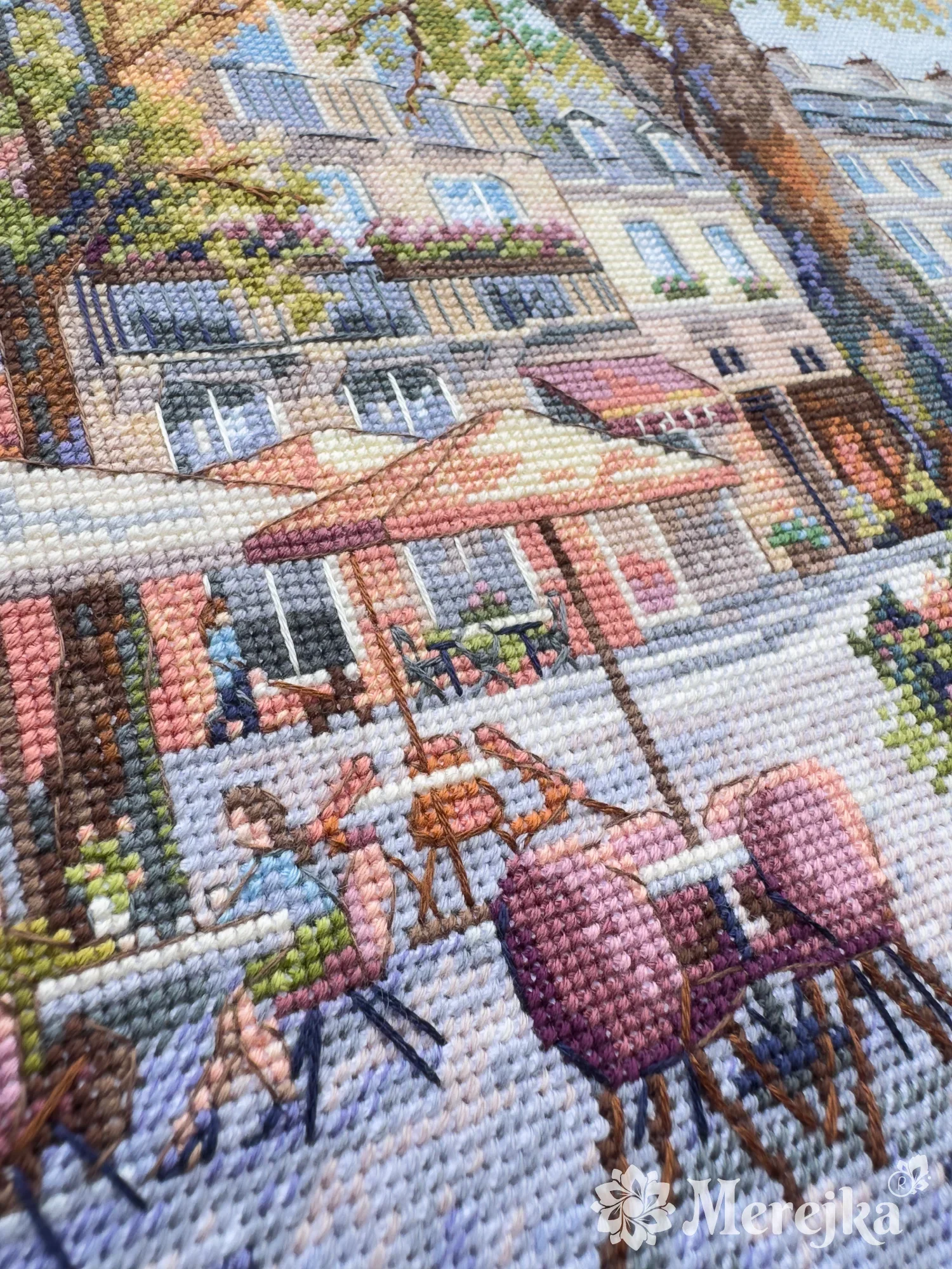 Chasing Morning Light K-269 Counted Cross-Stitch Kit - Image 5