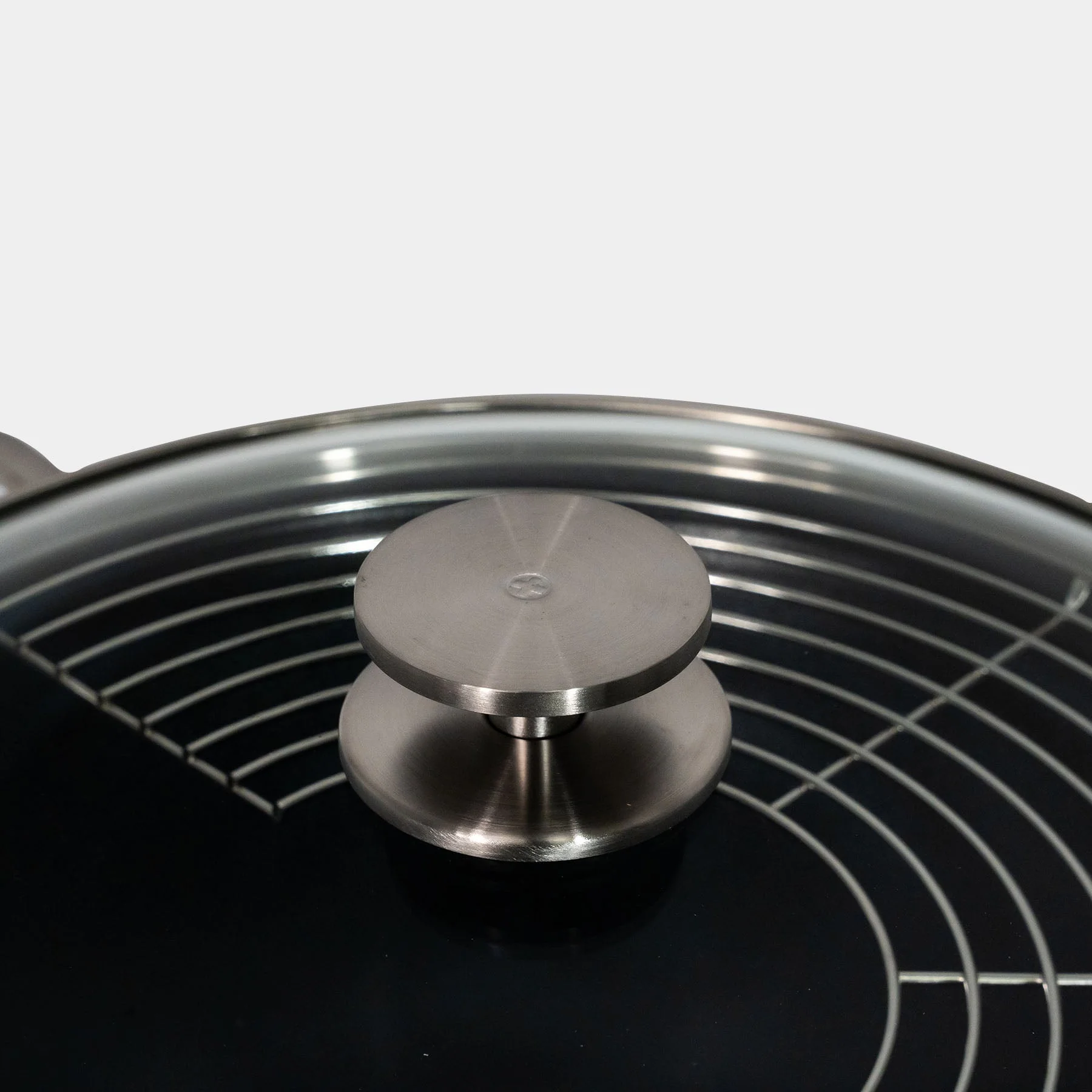 CHD Nonstick 12.5" Wok with Glass Lid - Image 6