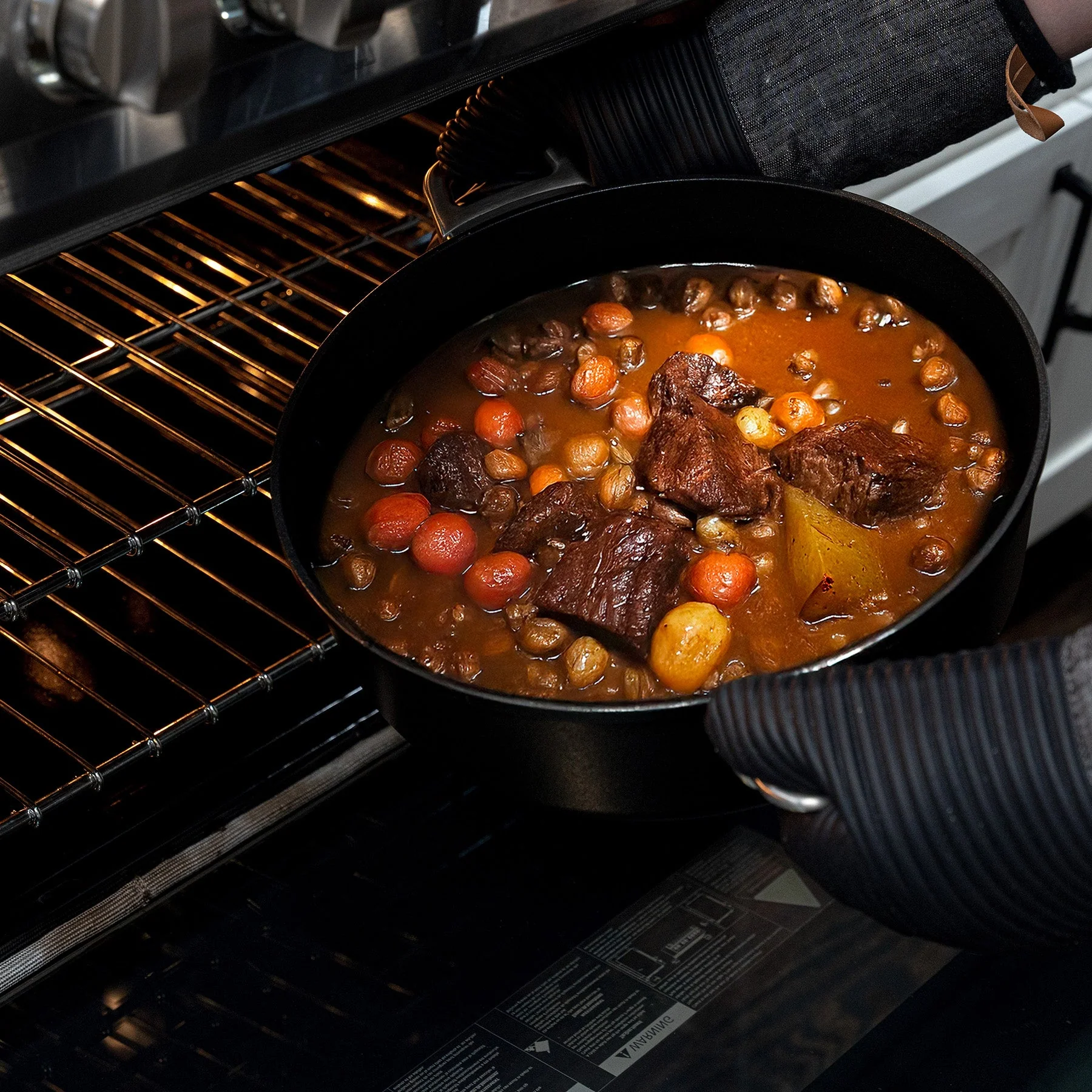 CHD Nonstick Braiser with Glass Lid - Image 10