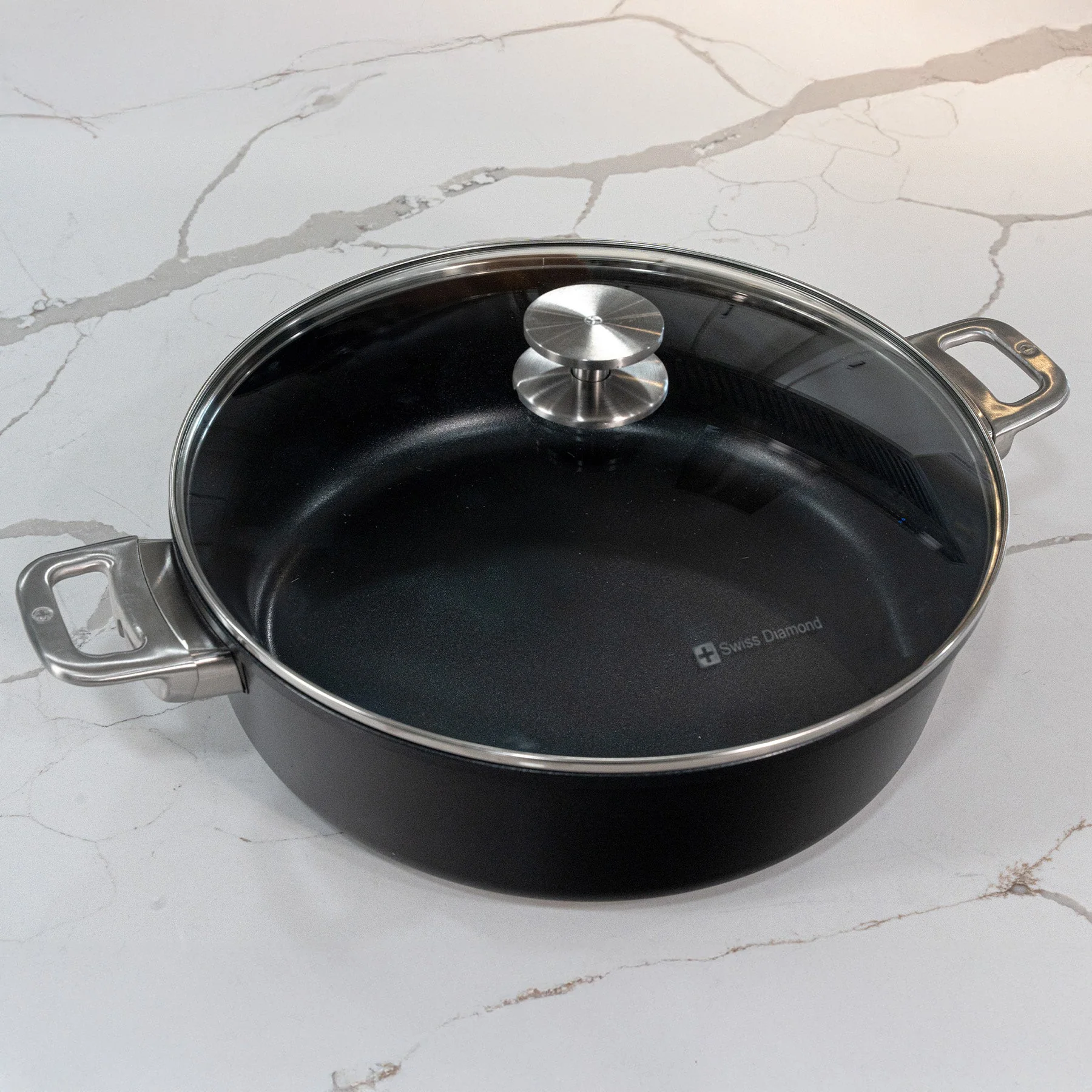 CHD Nonstick Braiser with Glass Lid - Image 11