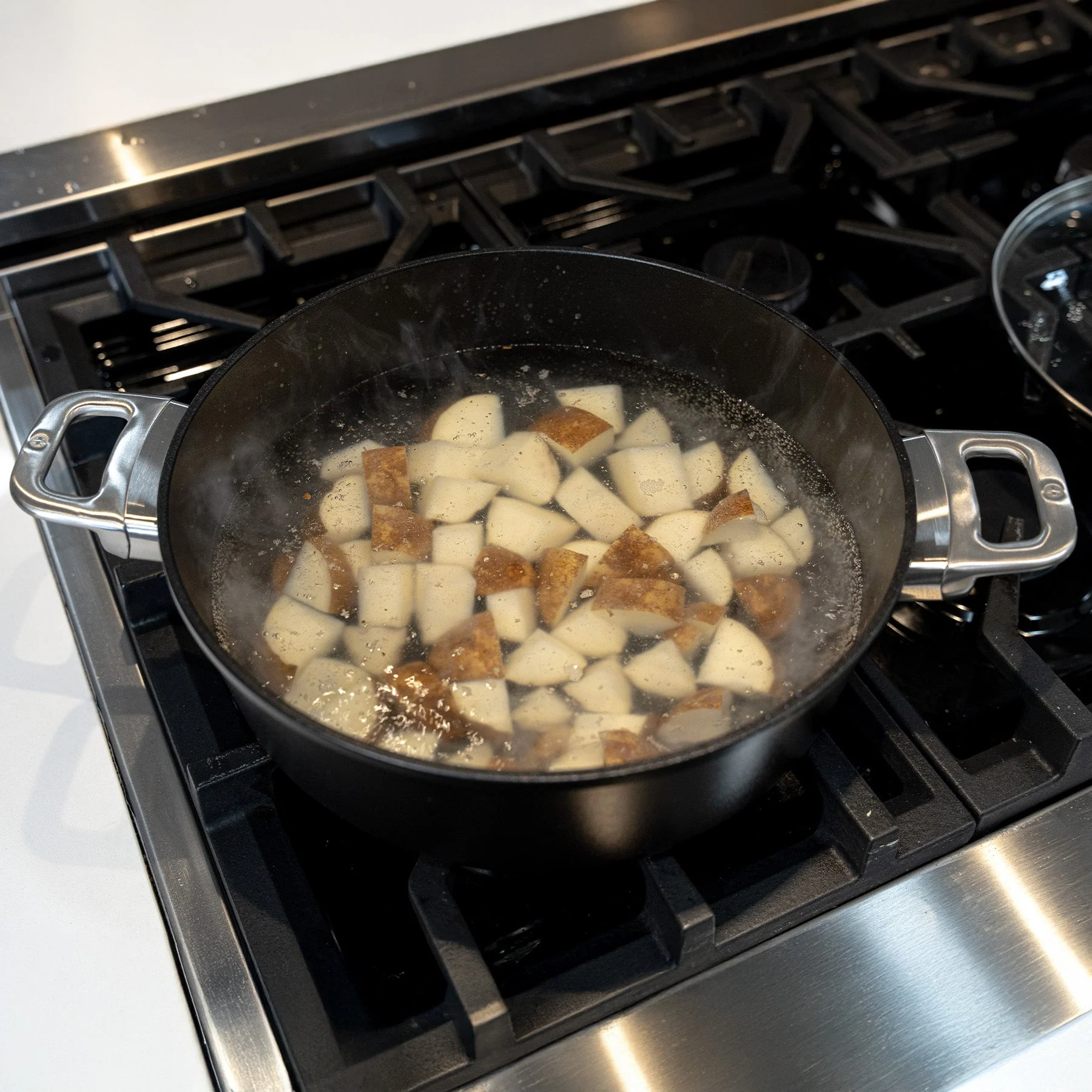 CHD Nonstick Braiser with Glass Lid - Image 2