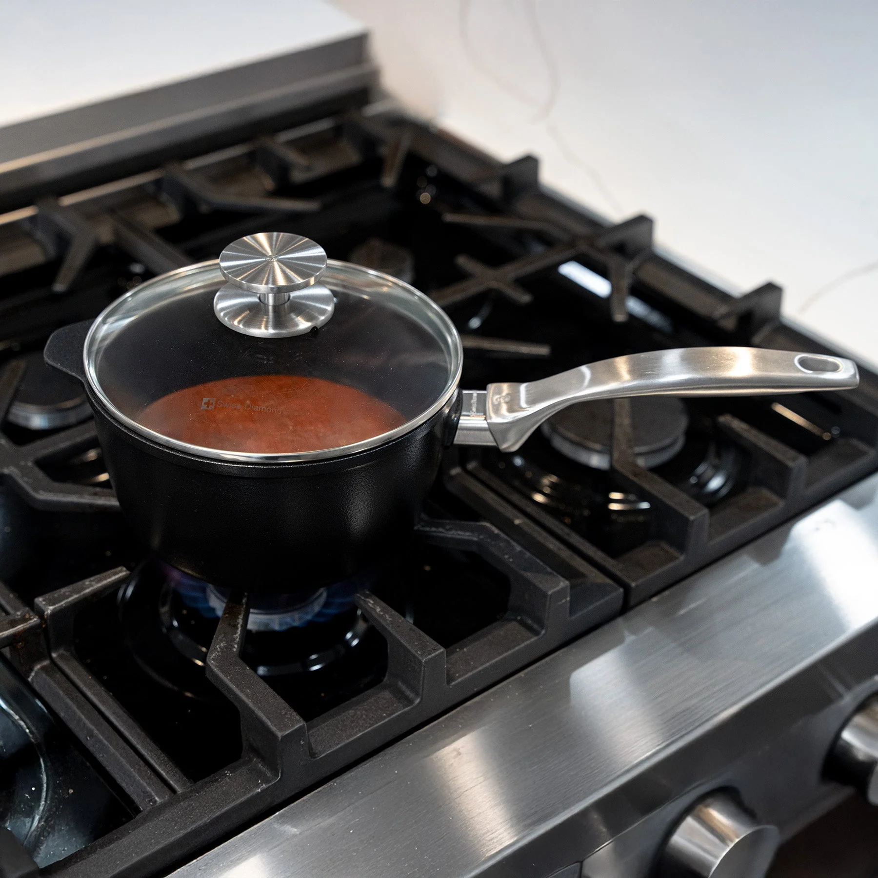 CHD Nonstick Saucepan with Glass Lid - Image 2