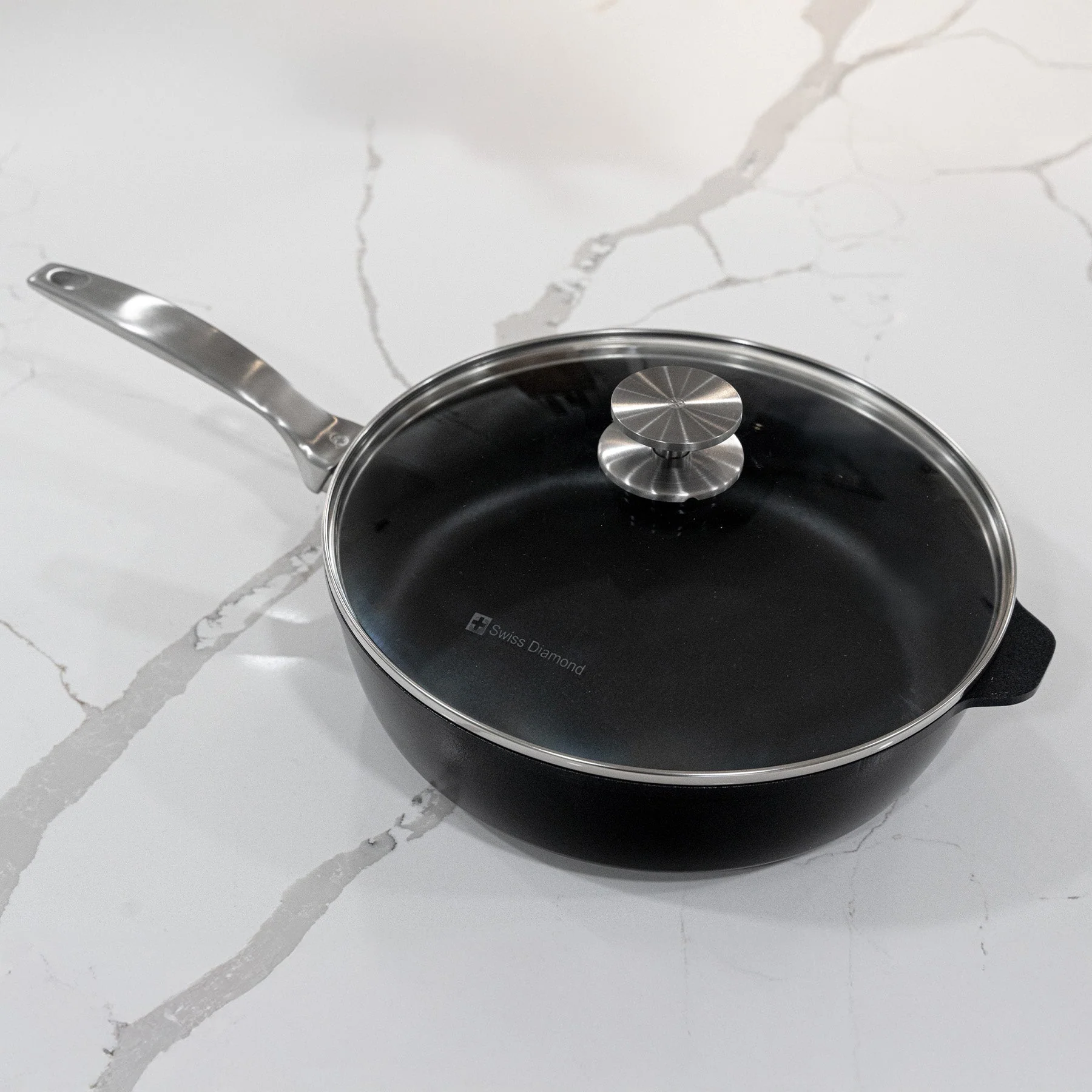 CHD Nonstick Saute Pan with Glass Lid - Image 10