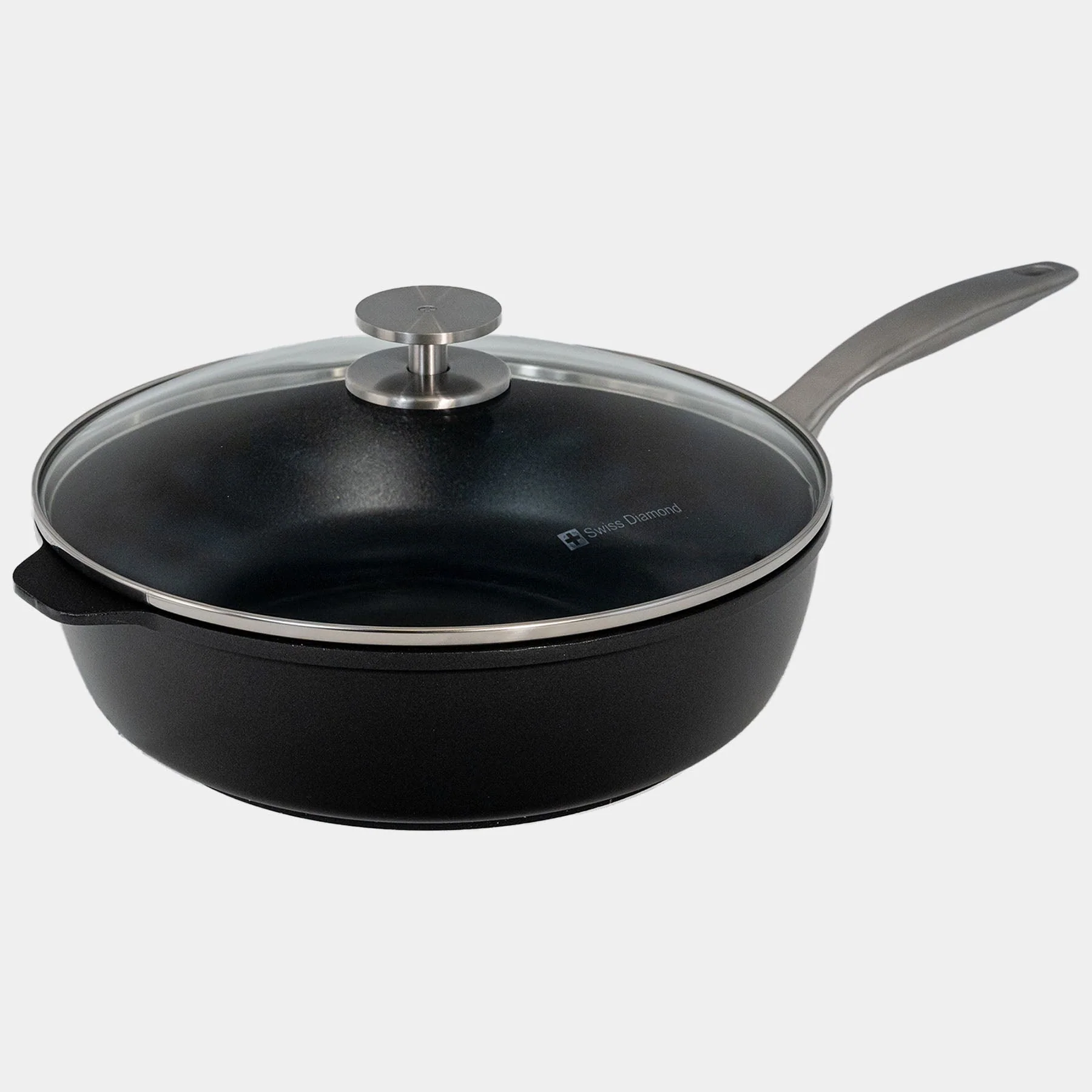 CHD Nonstick Saute Pan with Glass Lid - Image 12