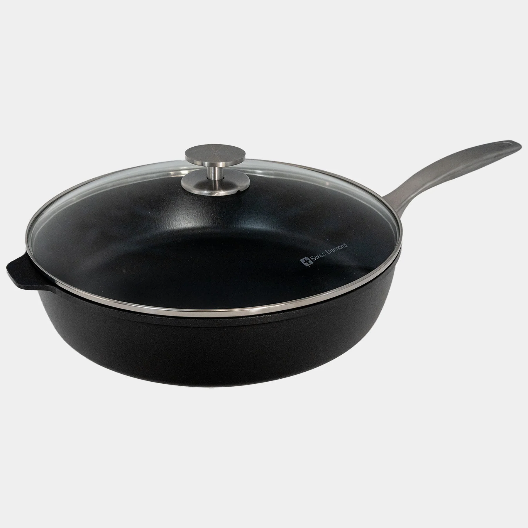 CHD Nonstick Saute Pan with Glass Lid - Image 13