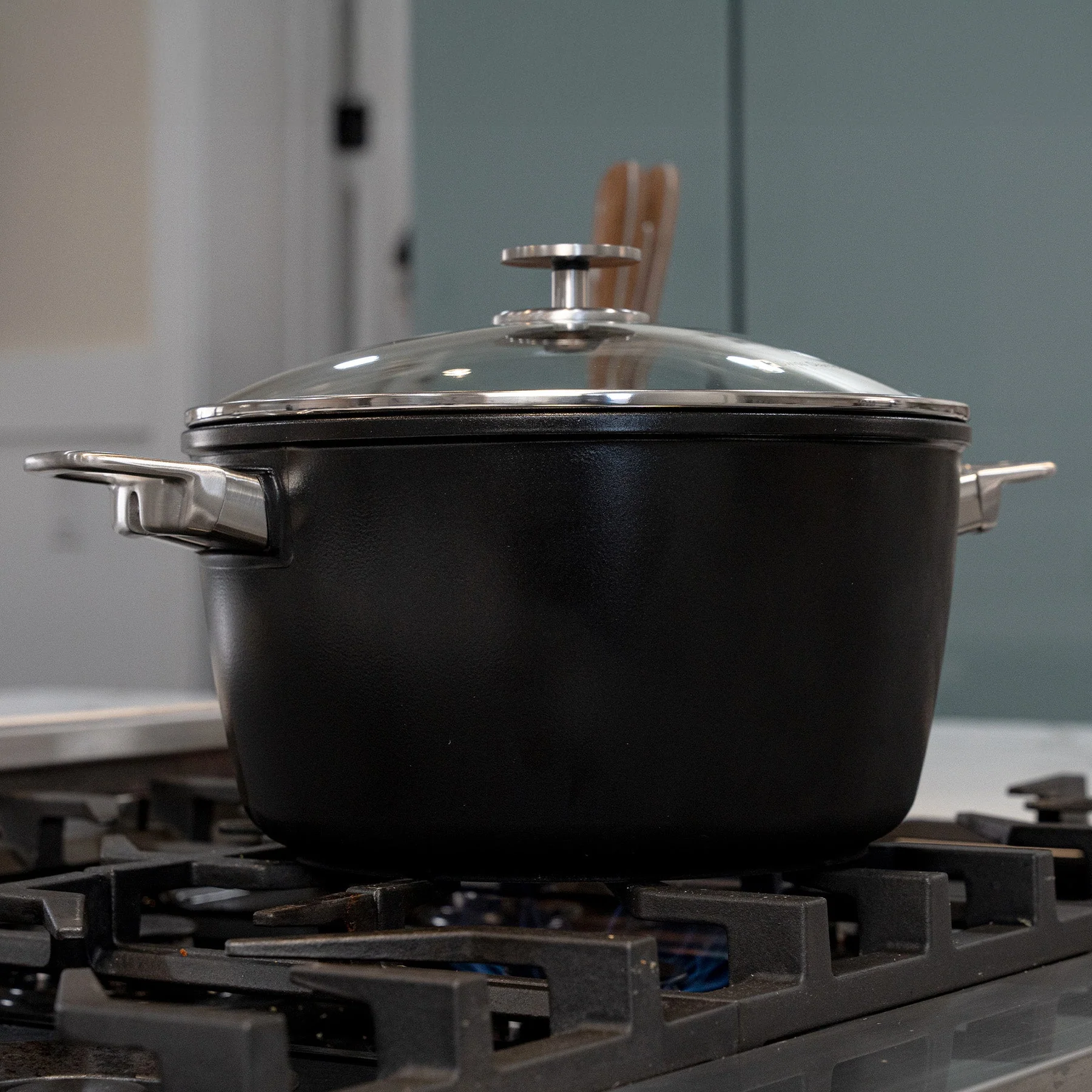 CHD Nonstick Stock Pot with Glass Lid - Image 6