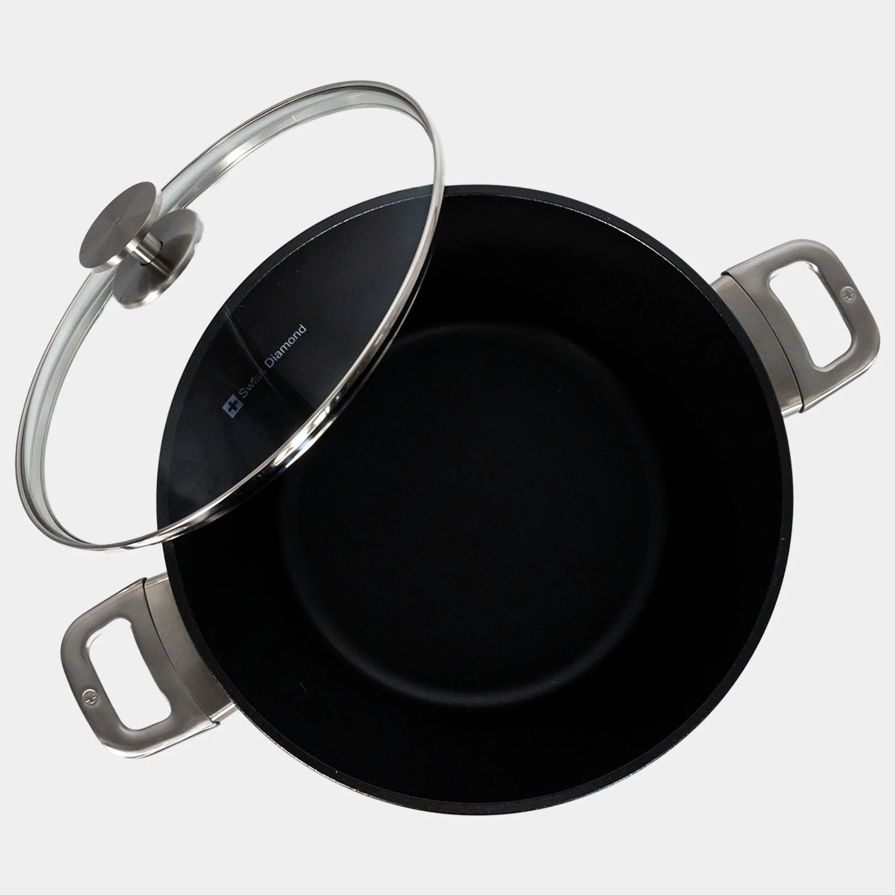 CHD Nonstick Stock Pot with Glass Lid - Image 8