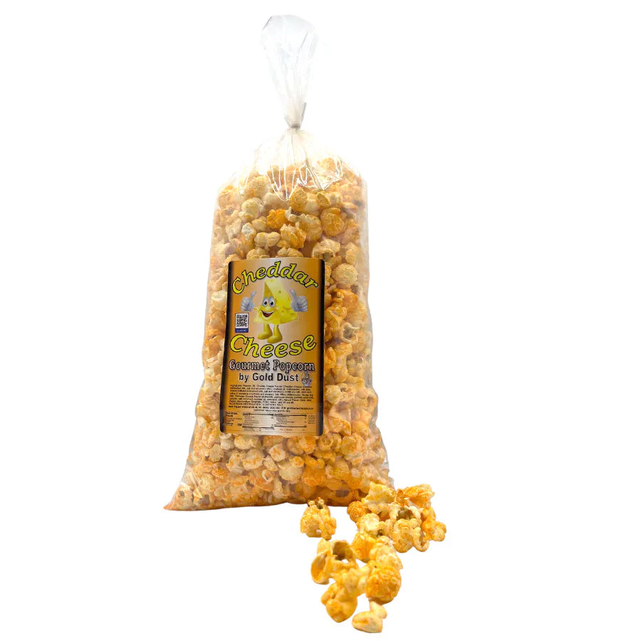 Cheddar Cheese Popcorn | Pack of 2 | 7 oz | Non-GMO | Gold Dust Kettle Corn - Image 3