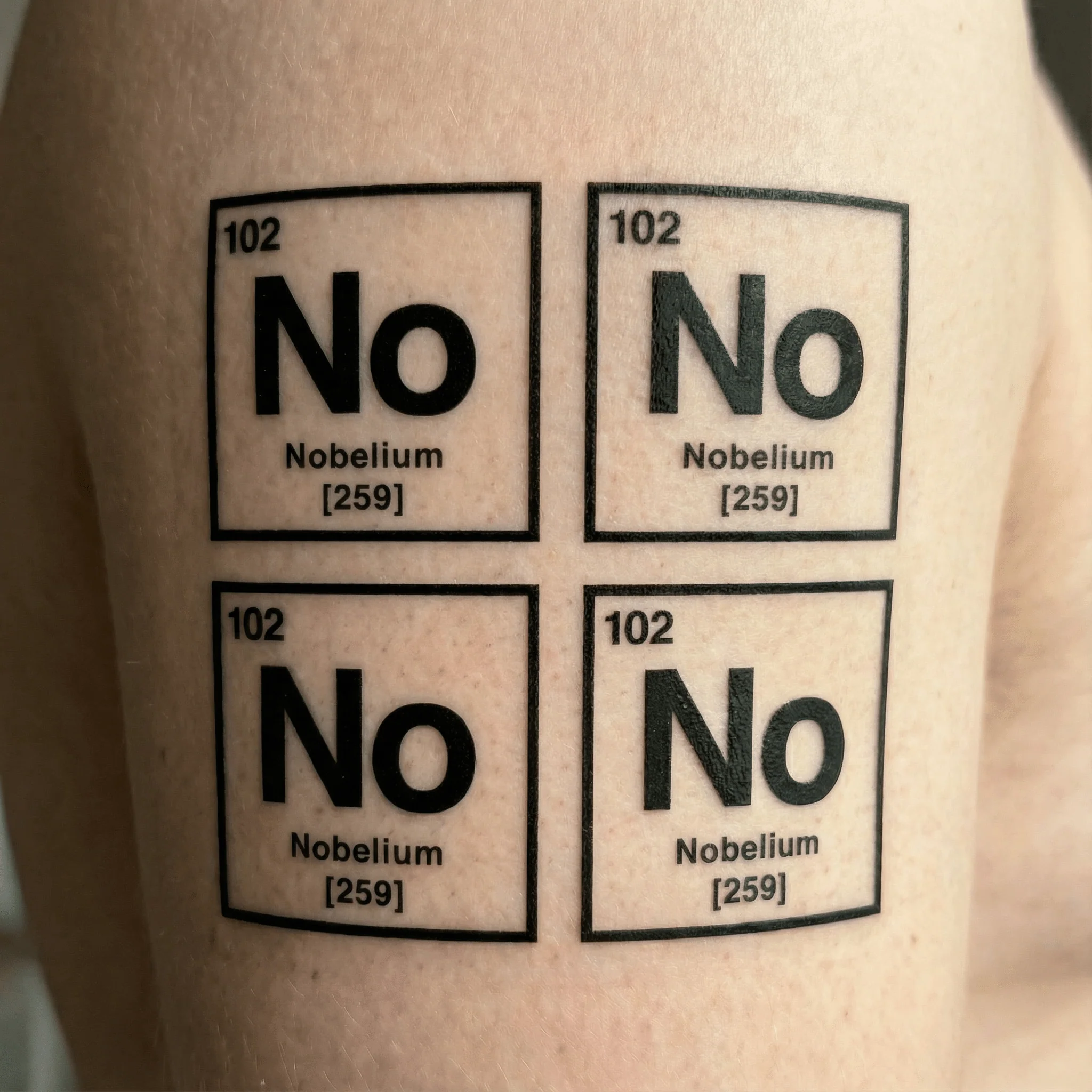 Chemical Formulas Temporary Tattoos - Image 2